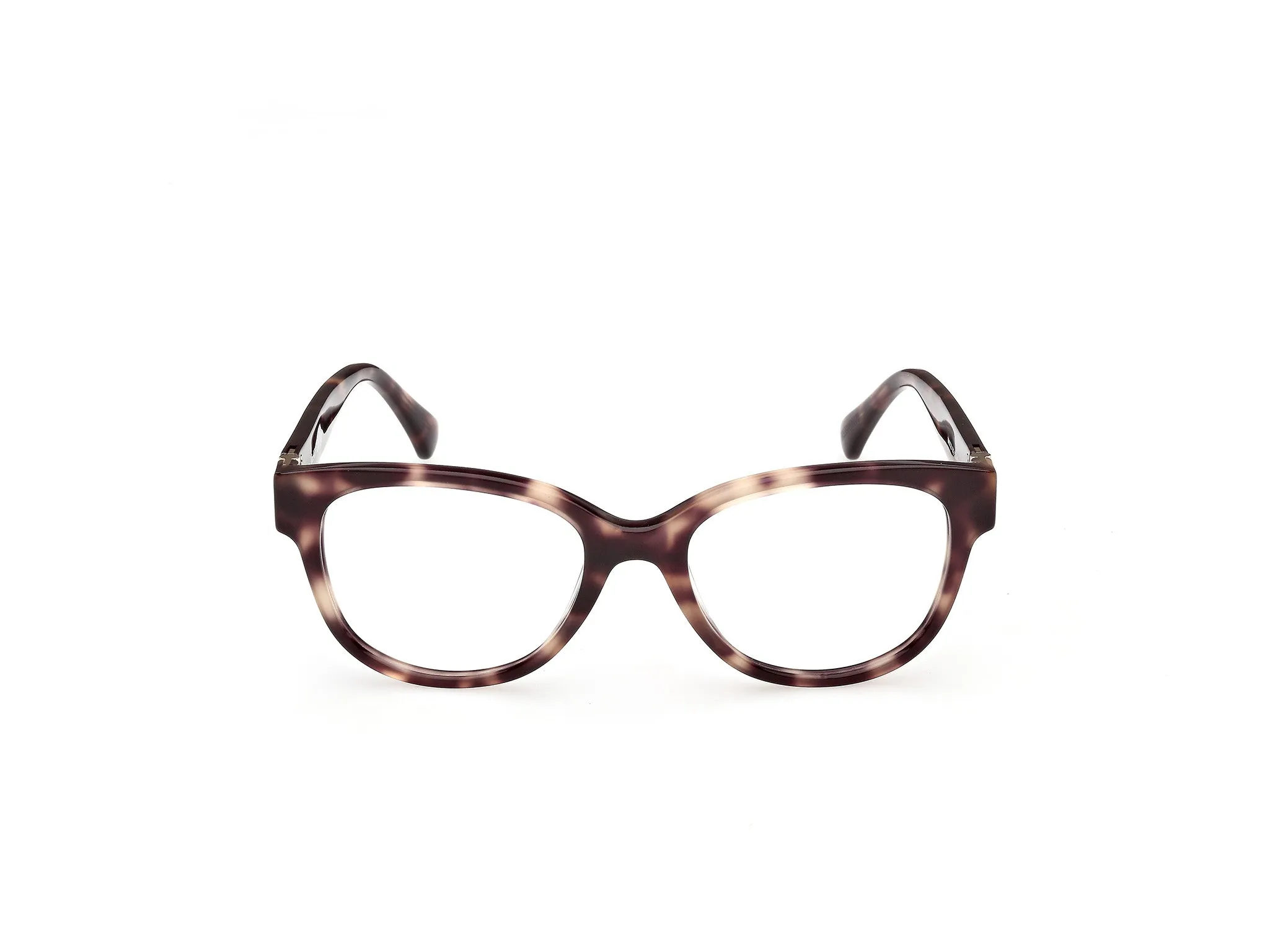 Max Mara MM5229 052 Montature da vista Acetato Havana Rotonda Normale - immagine 2