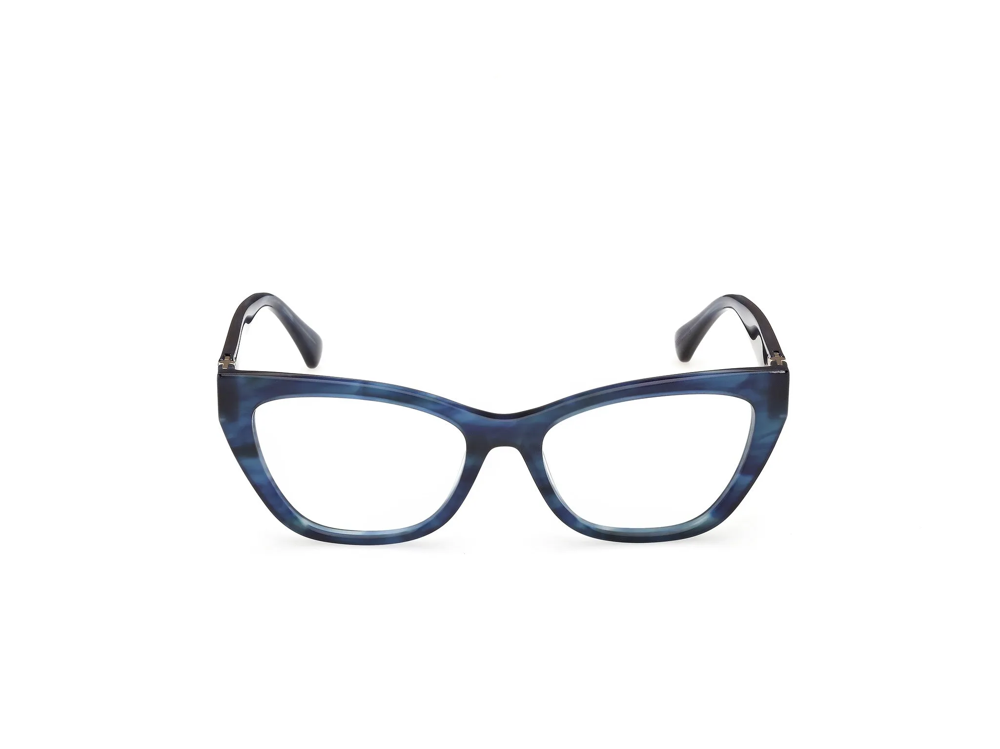 Max Mara MM5228 092 Montature da vista Acetato Azzurro Cat Eye Normale - immagine 2