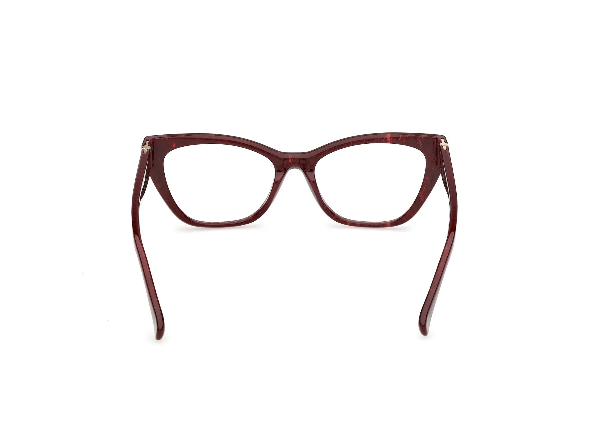 Max Mara MM5228 071 Montature da vista Acetato Bordeaux Cat Eye Normale - immagine 4