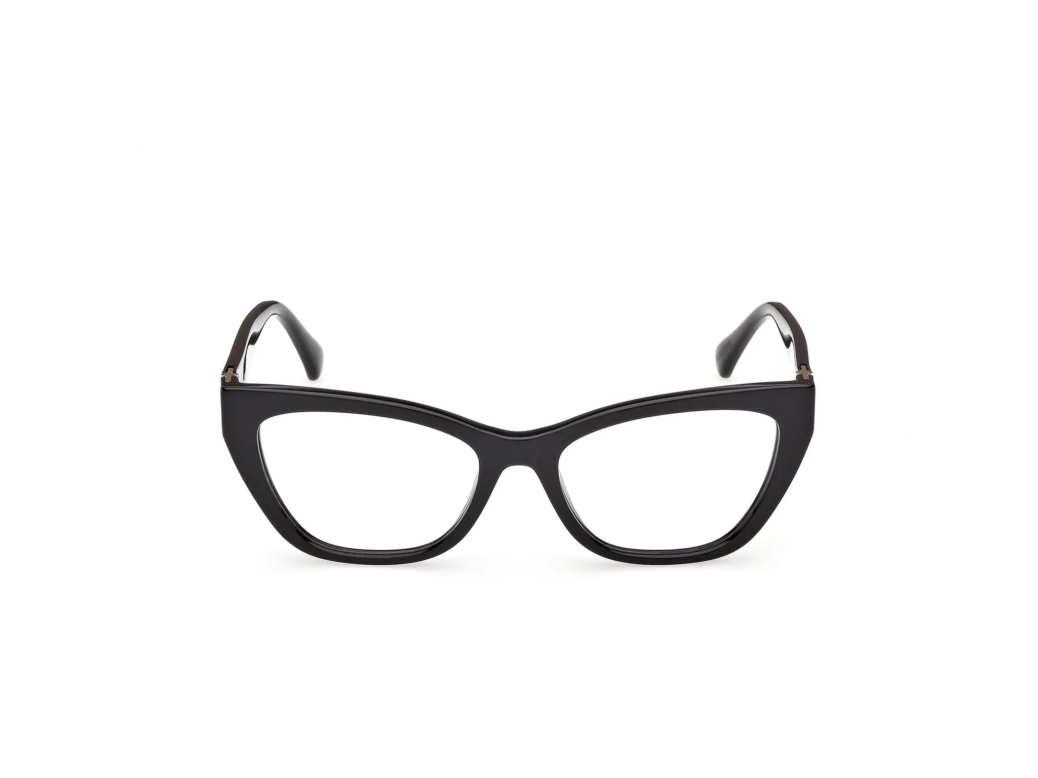 Max Mara MM5228 001 Montature da vista Acetato Nero Cat Eye Normale - immagine 2