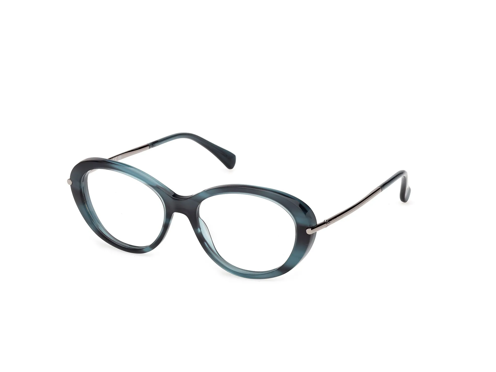 Max Mara MM5227 064 Montature da vista Acetato Marrone Geometrica Normale - immagine 1