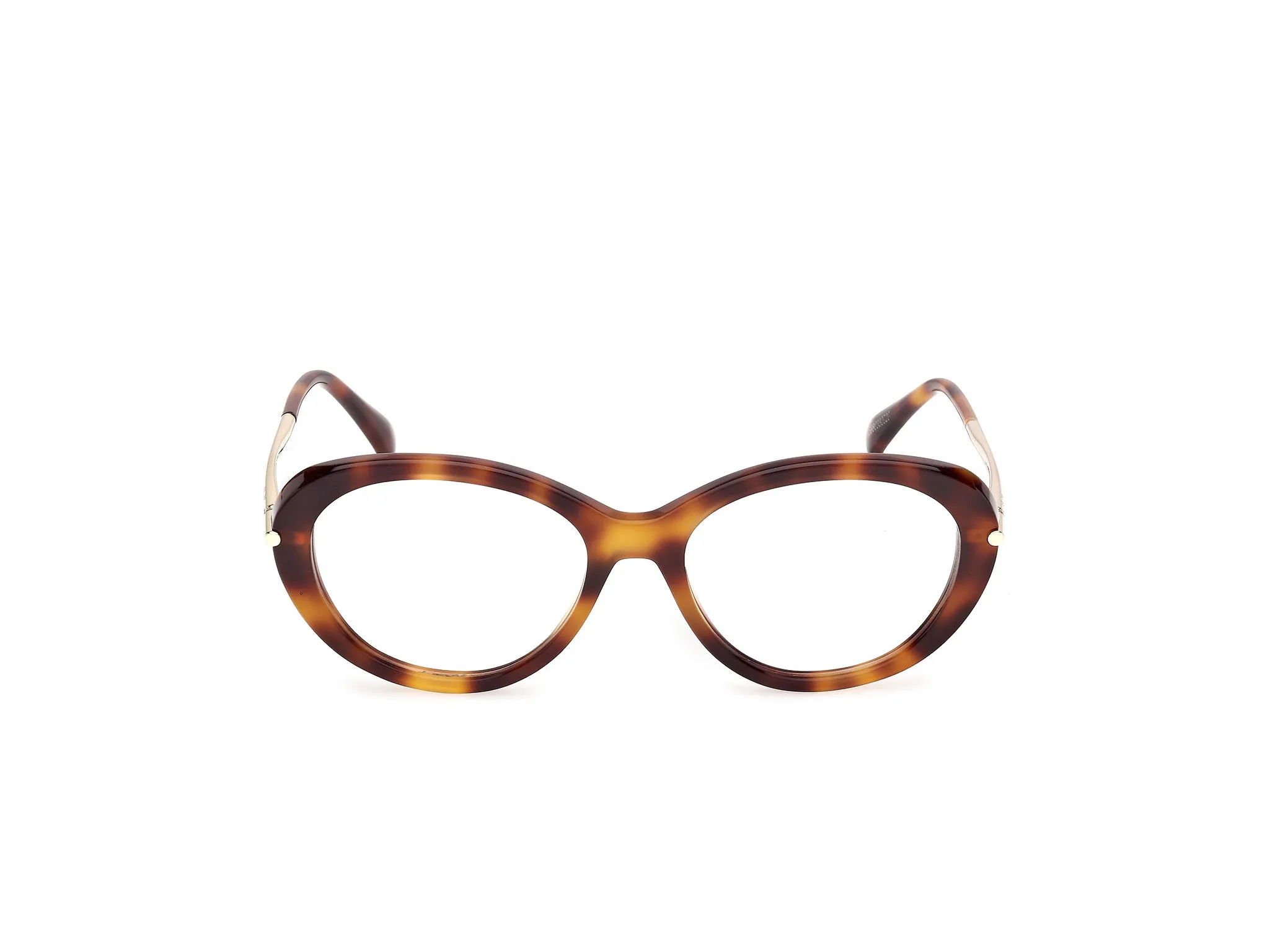 Max Mara MM5227 052 Montature da vista Acetato Havana Geometrica Normale - immagine 2