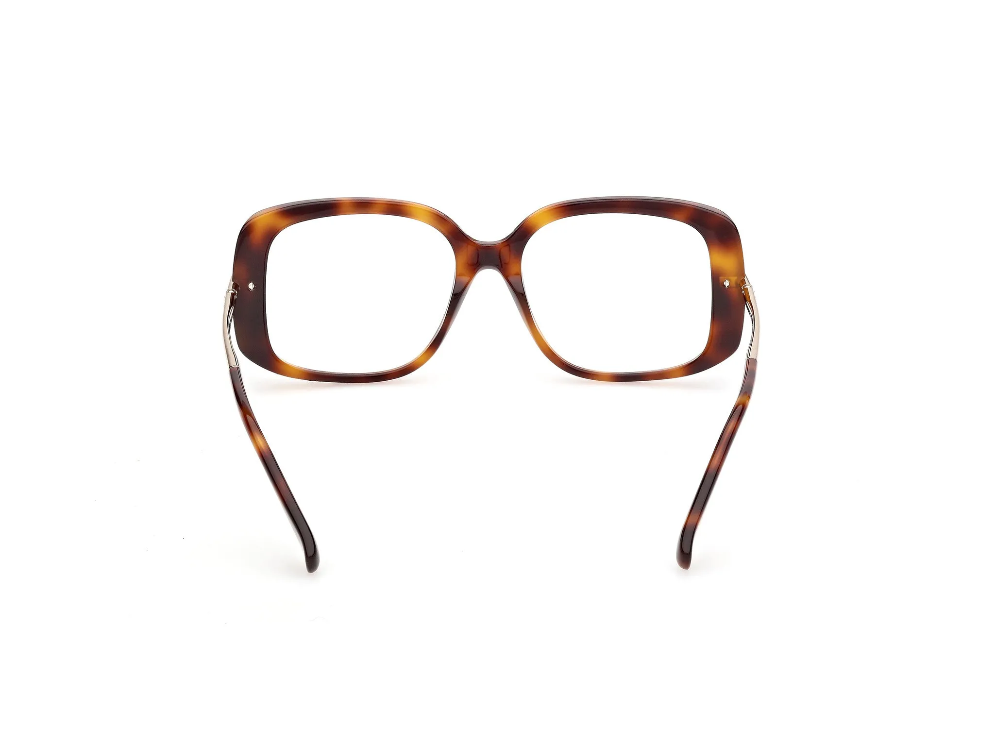Max Mara MM5226 052 Montature da vista Acetato Havana Farfalla Normale - immagine 4