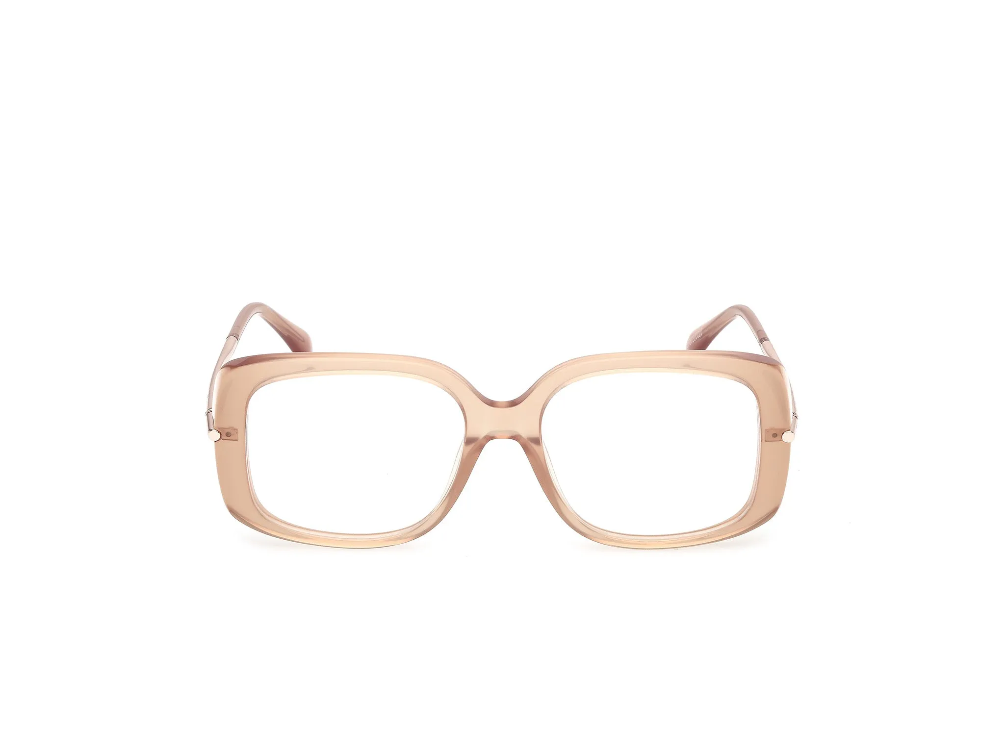 Max Mara MM5226 045 Montature da vista Acetato Marrone Farfalla Normale - immagine 2
