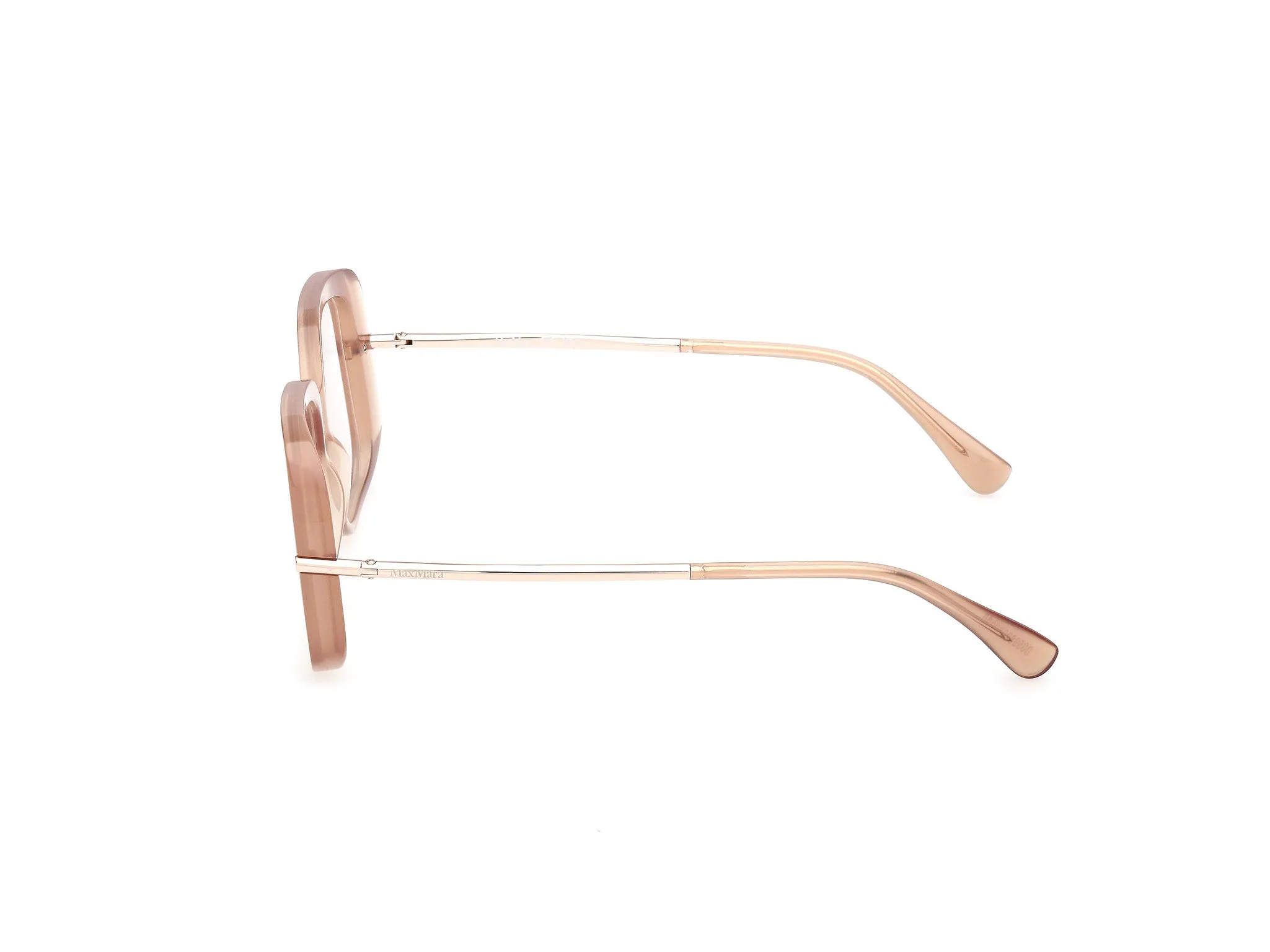 Max Mara MM5226 045 Montature da vista Acetato Marrone Farfalla Normale - immagine 3
