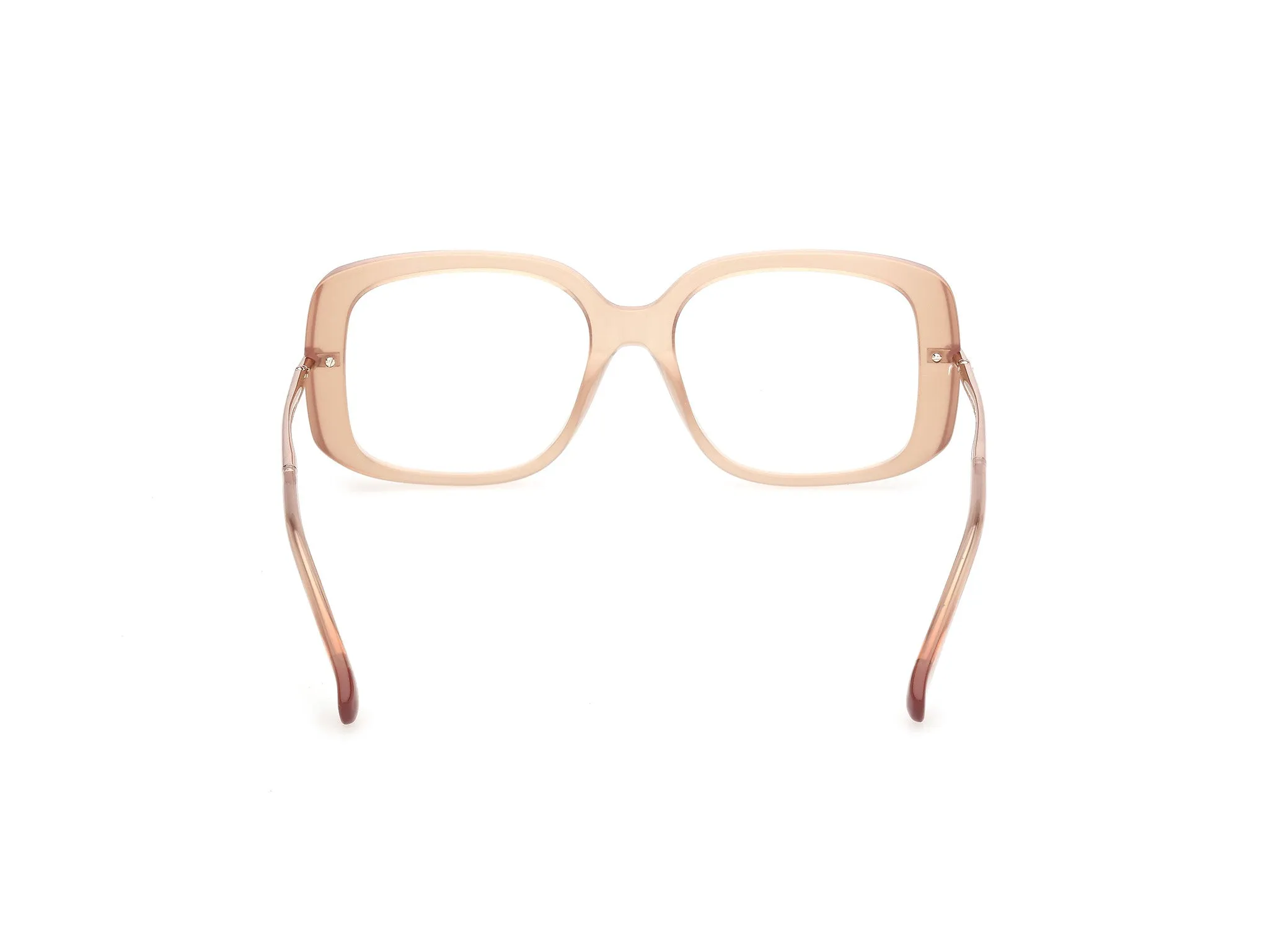 Max Mara MM5226 045 Montature da vista Acetato Marrone Farfalla Normale - immagine 4