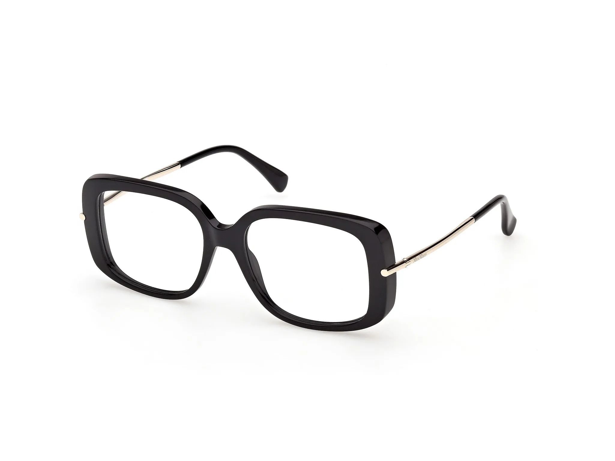Max Mara MM5226 001 Montature da vista Acetato Nero Farfalla Normale - immagine 1