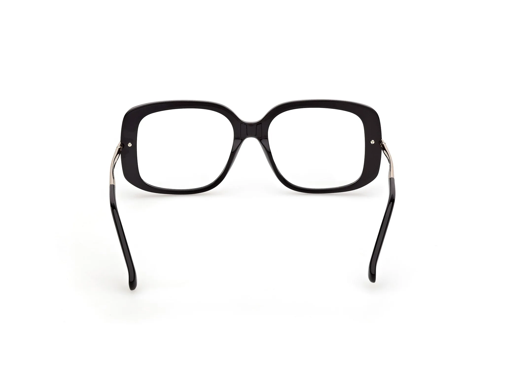 Max Mara MM5226 001 Montature da vista Acetato Nero Farfalla Normale - immagine 4