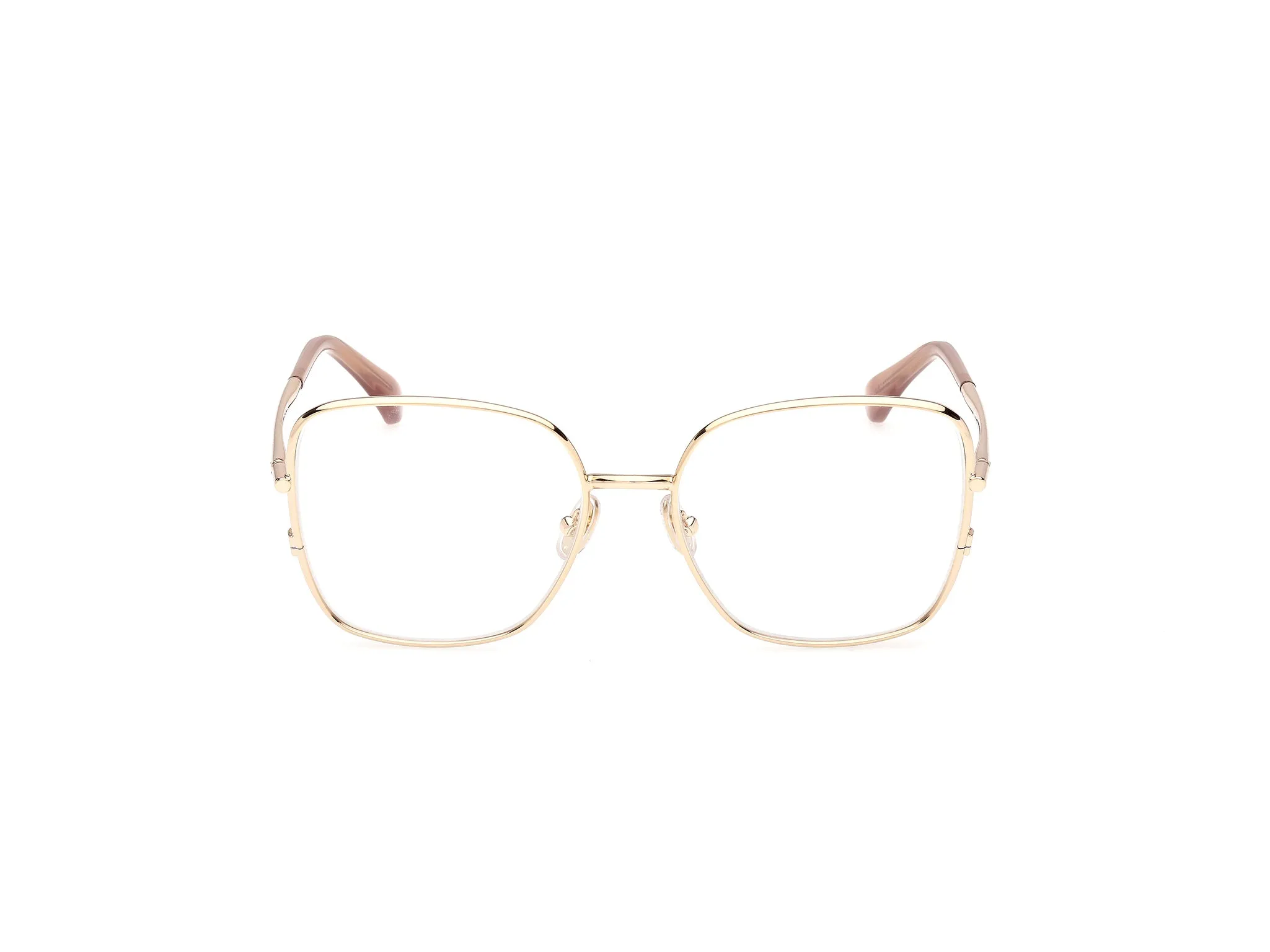 Max Mara MM5223 032 Montature da vista Metallo Oro Rotonda Normale - immagine 2
