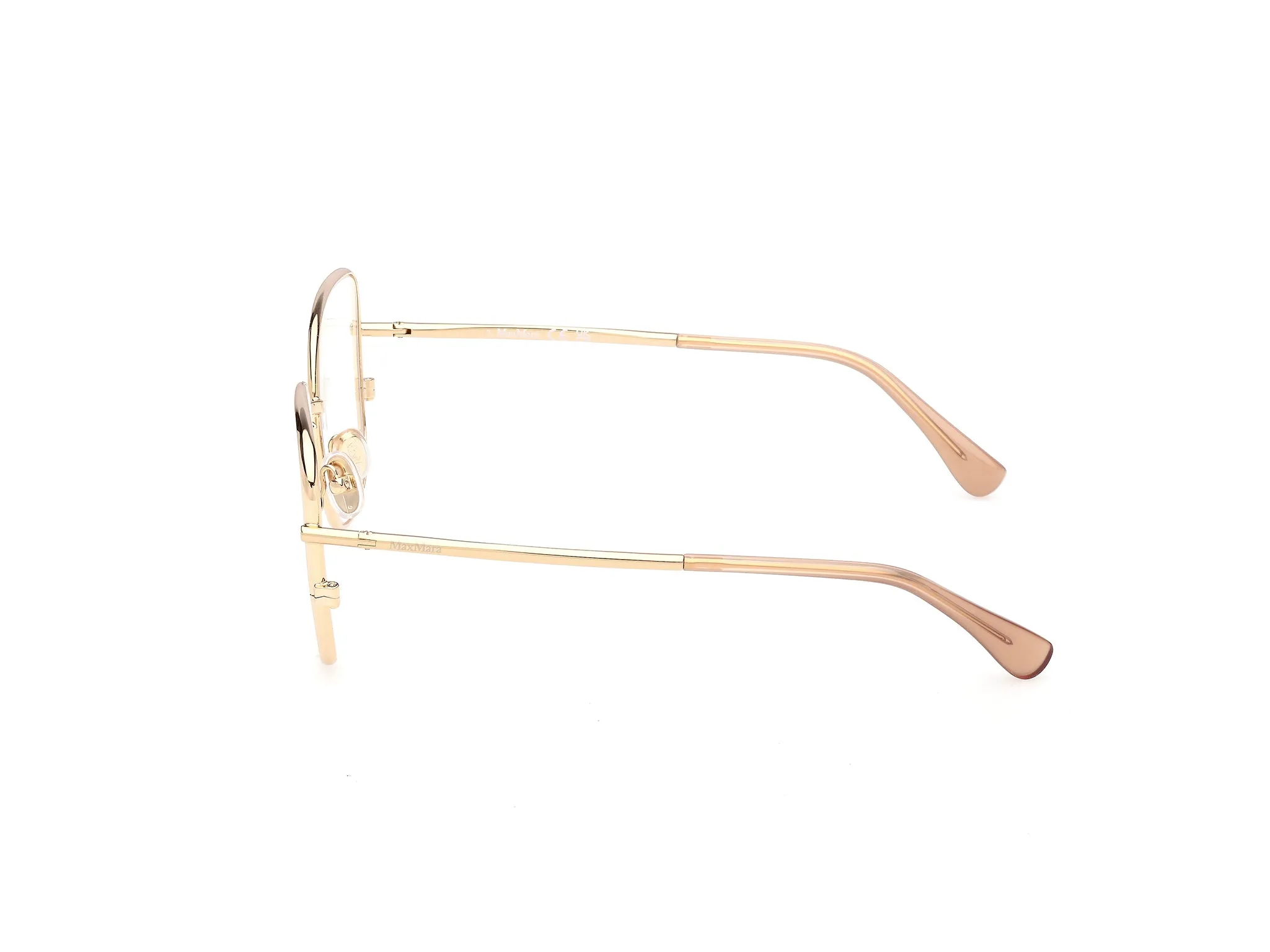 Max Mara MM5223 032 Montature da vista Metallo Oro Rotonda Normale - immagine 3
