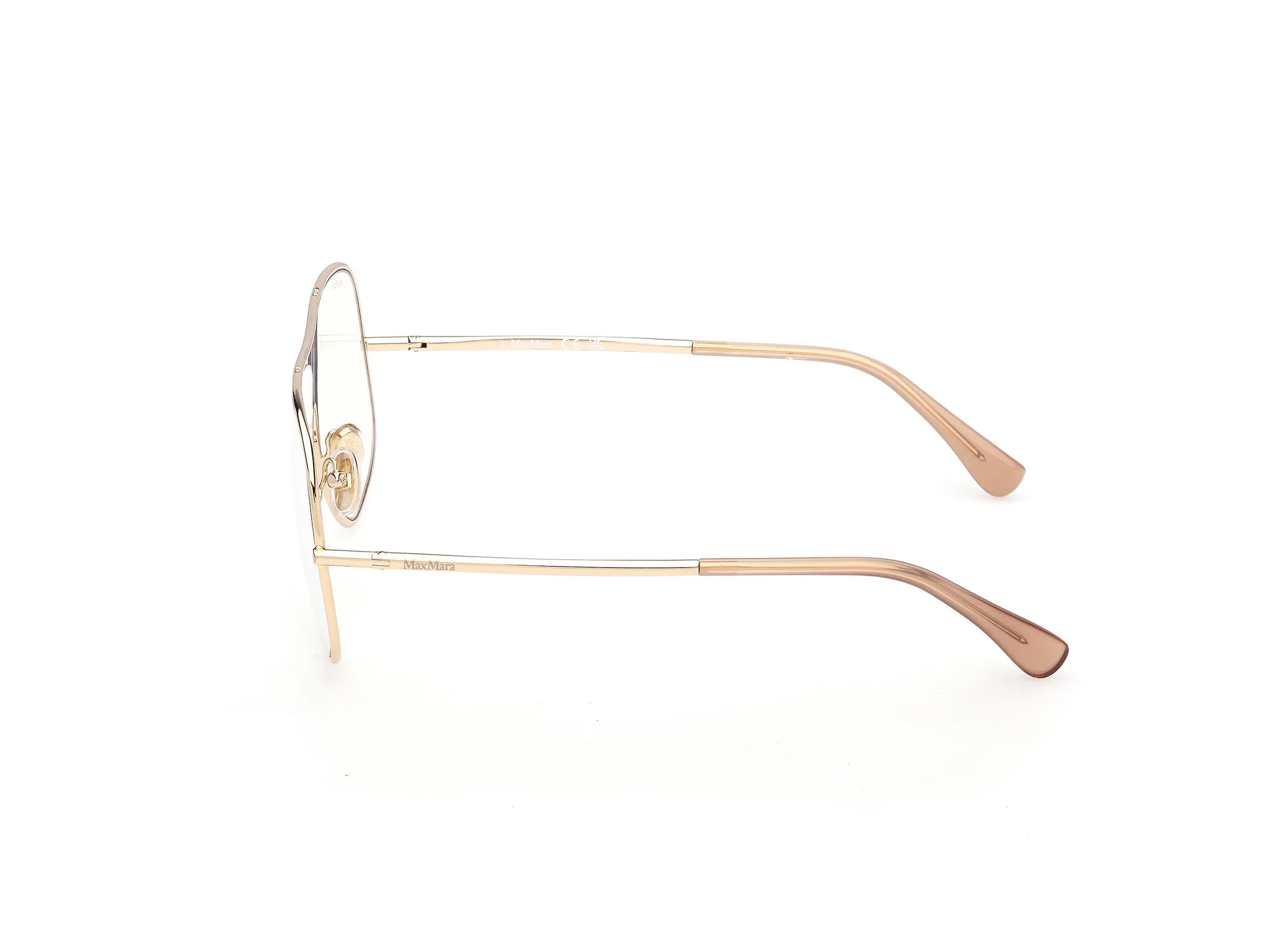 Max Mara MM5222-B 032 Montature da vista Metallo Oro Pilot Normale - immagine 3