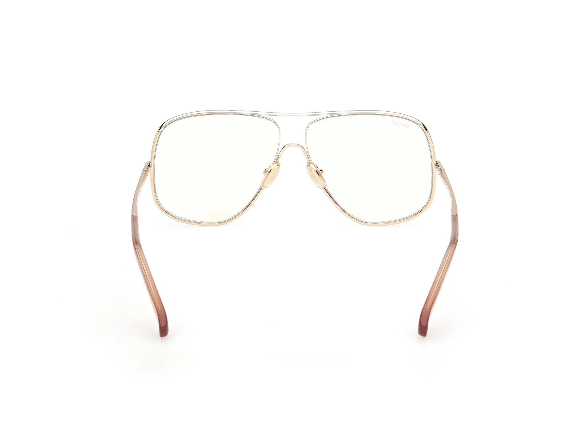 Max Mara MM5222-B 032 Montature da vista Metallo Oro Pilot Normale - immagine 4