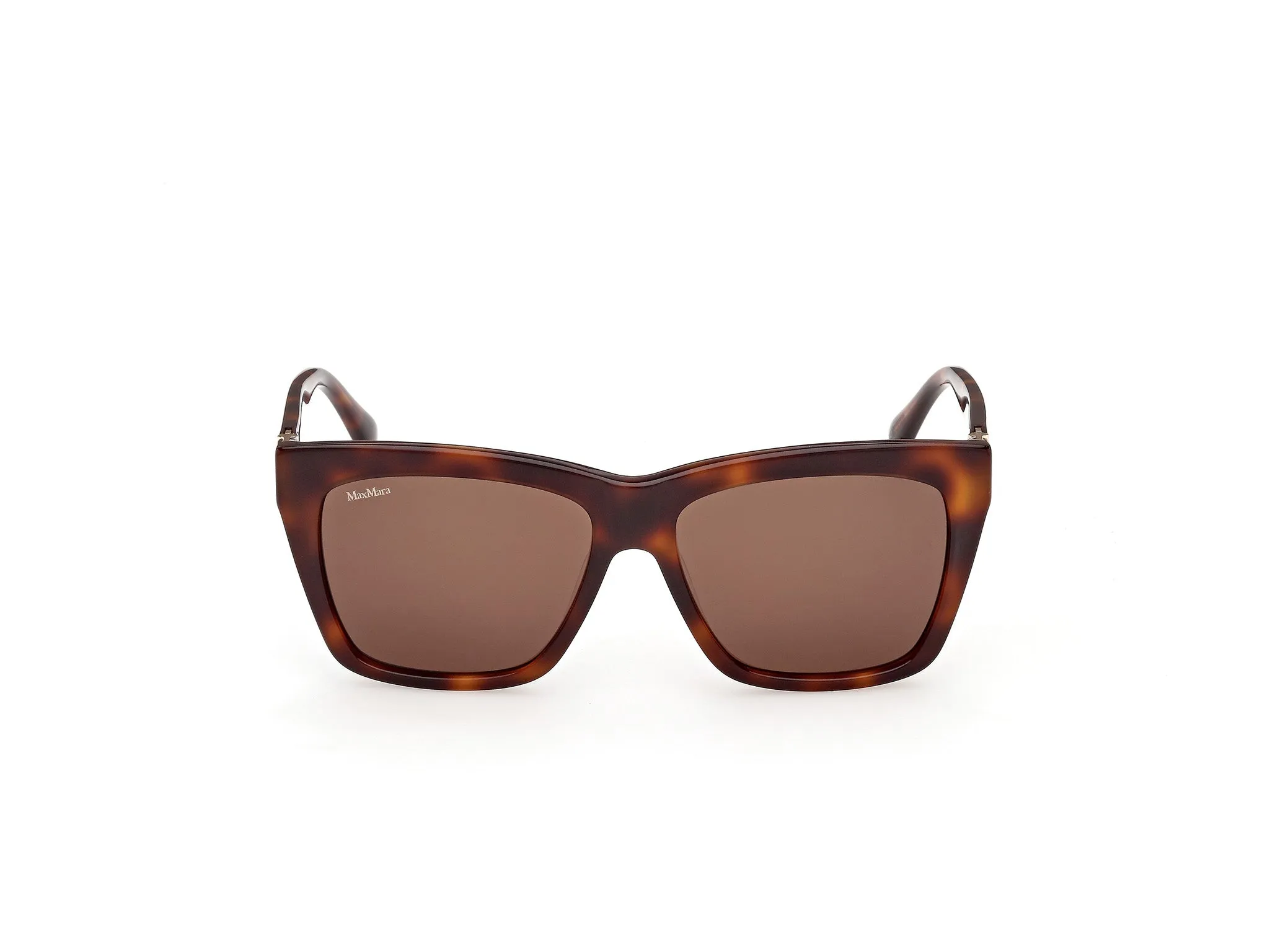 Max Mara MM0193 52E Occhiali da sole Acetato Havana Marrone Squadrata Normale - immagine 2