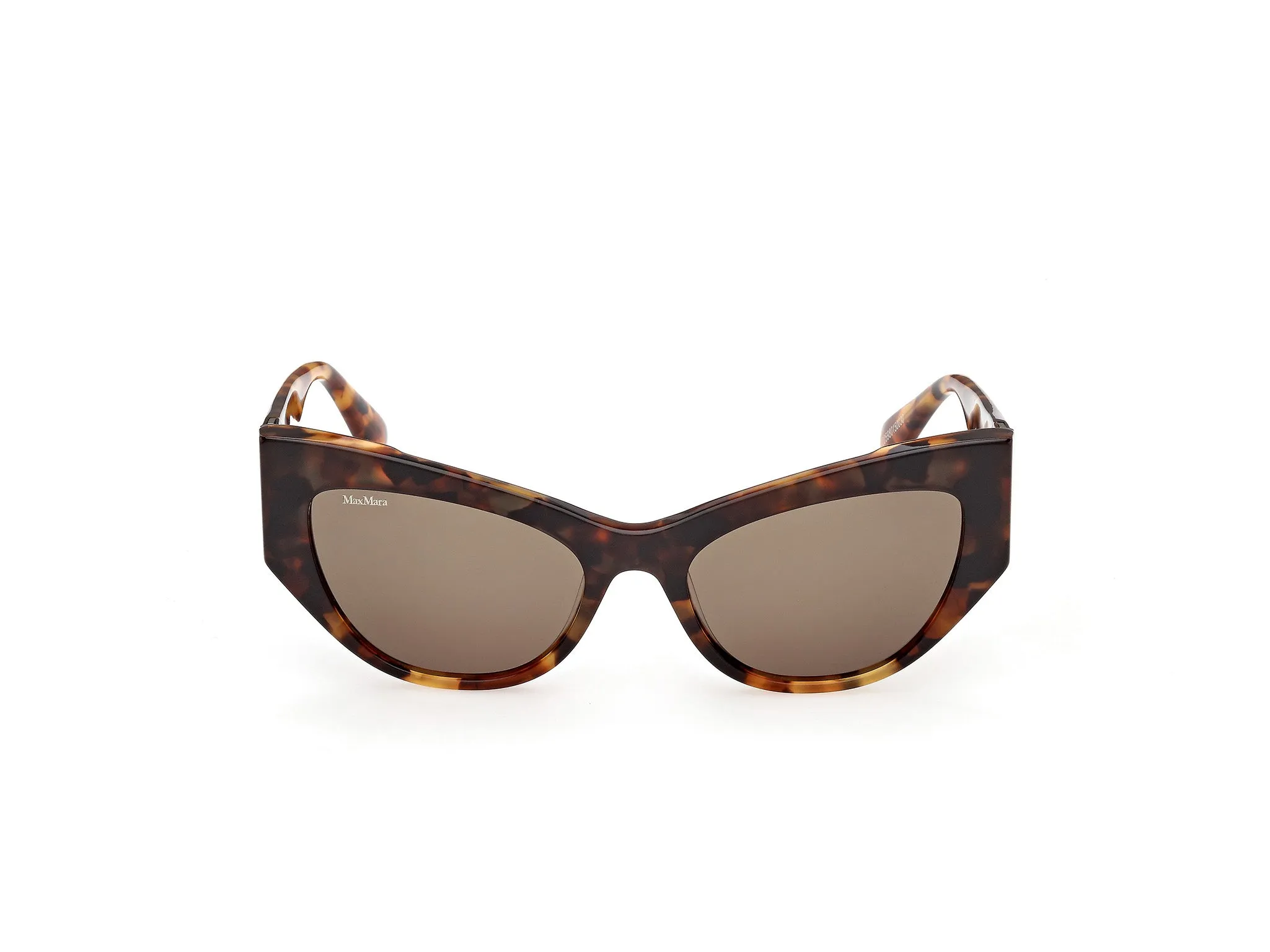 Max Mara MM0192 56J Occhiali da sole Acetato Havana Verde Cat Eye Normale - immagine 2
