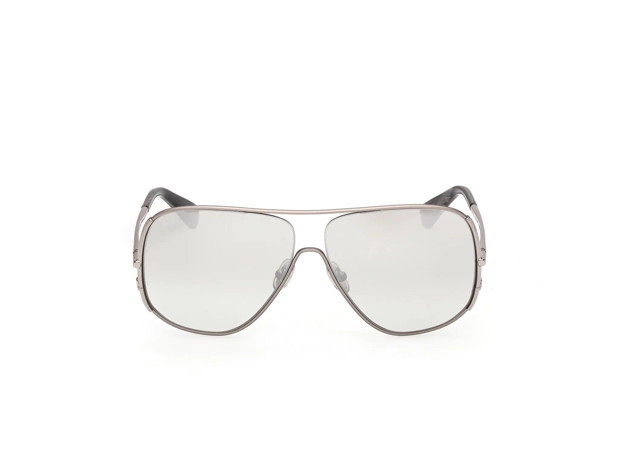 Max Mara MM0190 15C Occhiali da sole Metallo Grigio Fumo Pilot Fotocromatiche - immagine 2