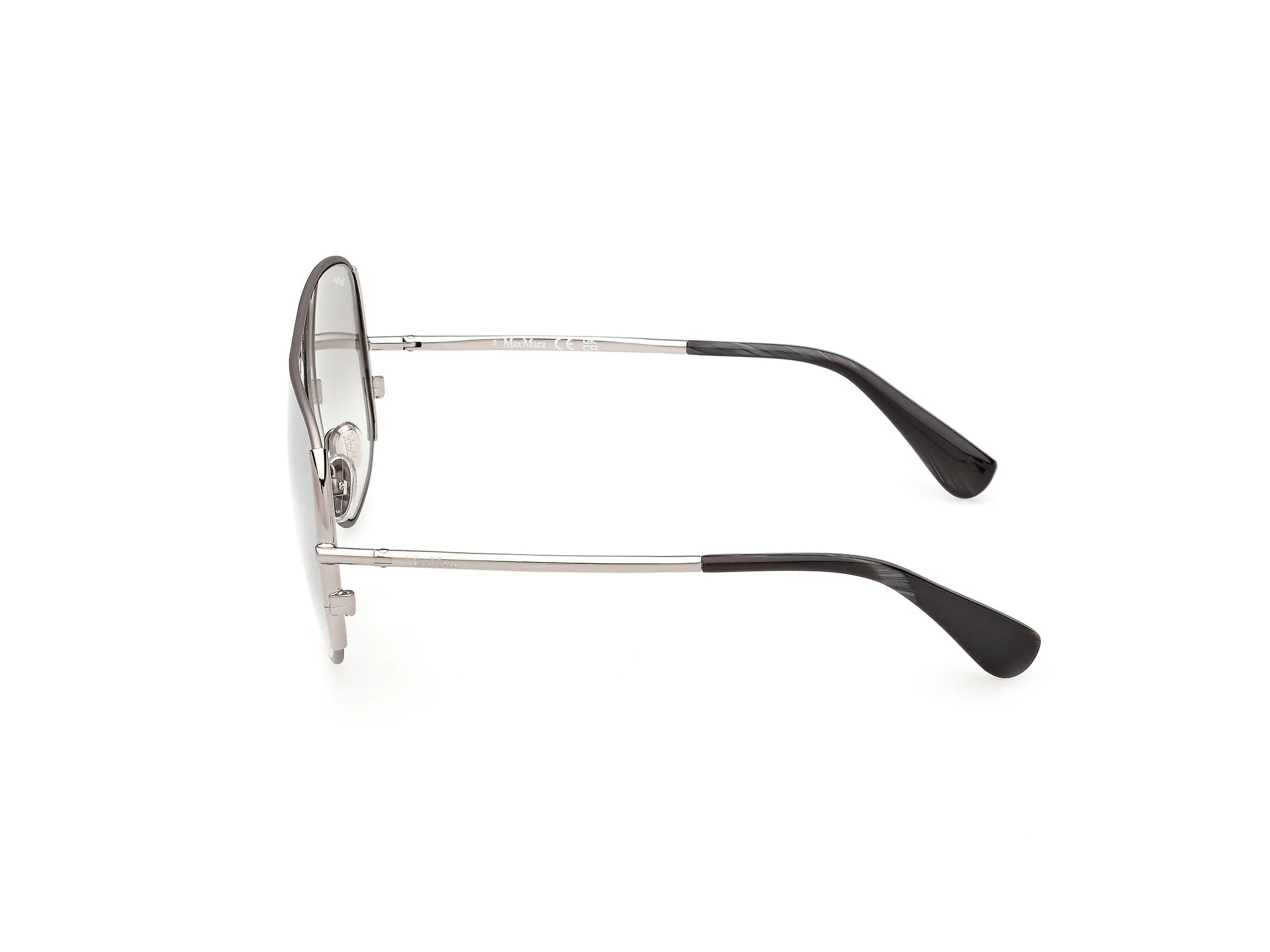 Max Mara MM0190 15C Occhiali da sole Metallo Grigio Fumo Pilot Fotocromatiche - immagine 3