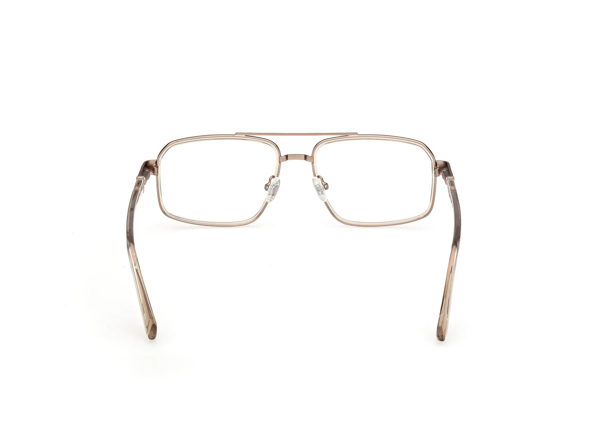 Guess GU50372 045 Montature da vista Metallo Marrone Squadrata Normale - immagine 4