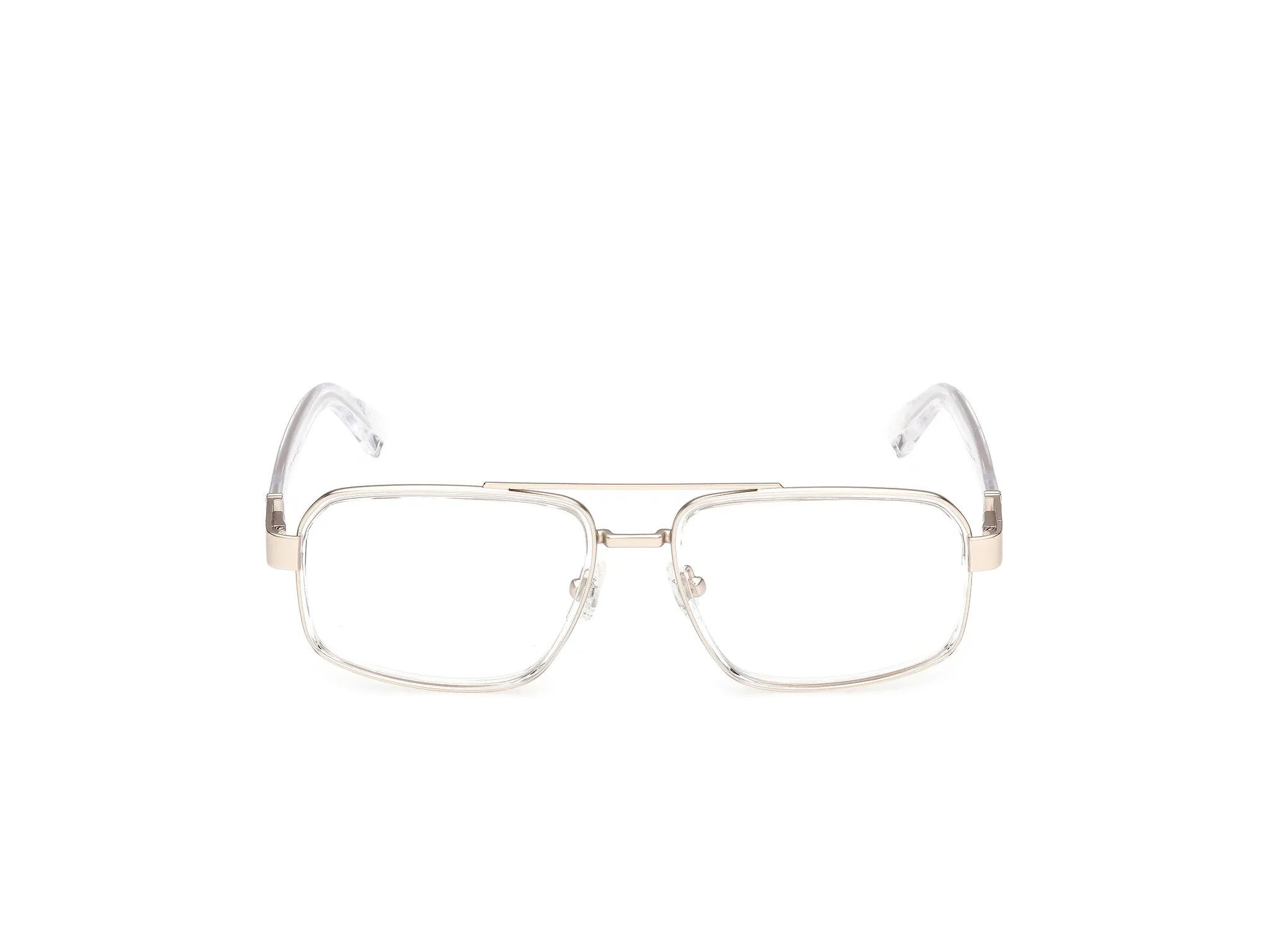 Guess GU50372 026 Montature da vista Metallo Trasparente Squadrata Normale - immagine 2