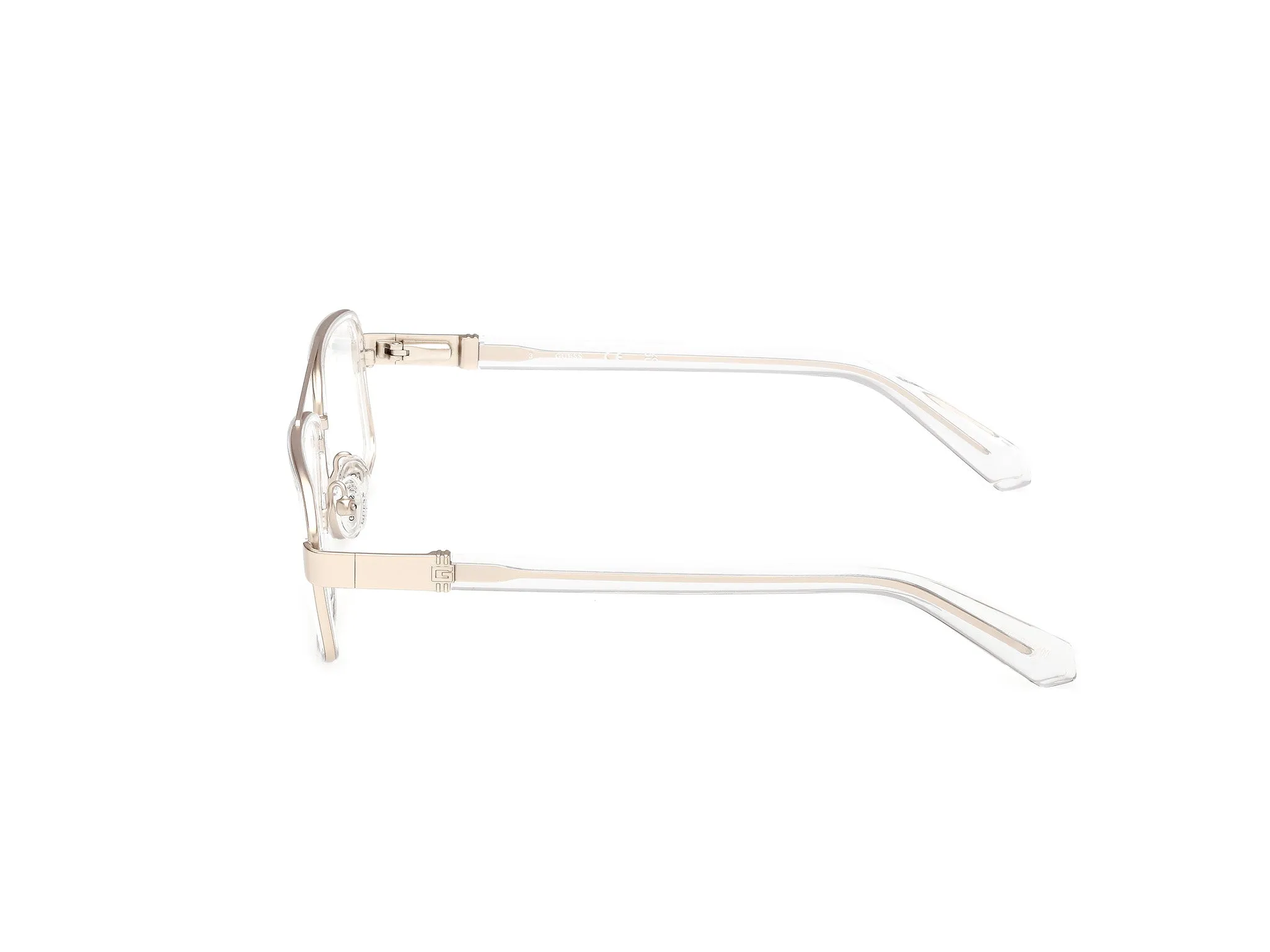 Guess GU50372 026 Montature da vista Metallo Trasparente Squadrata Normale - immagine 3
