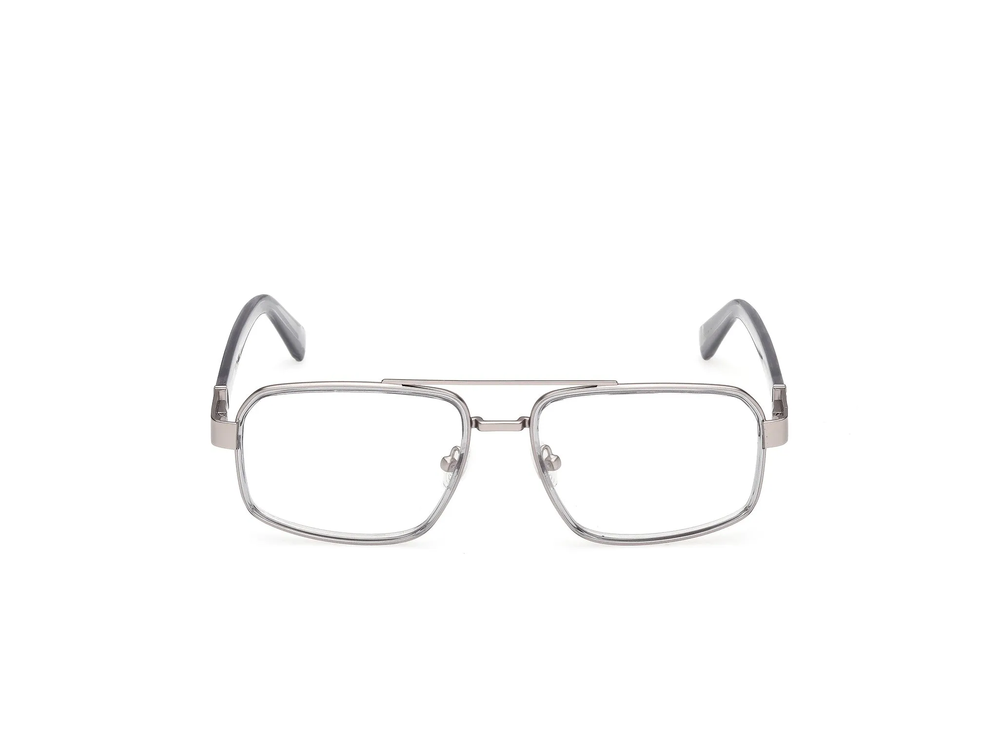 Guess GU50372 020 Montature da vista Metallo Grigio Squadrata Normale - immagine 2