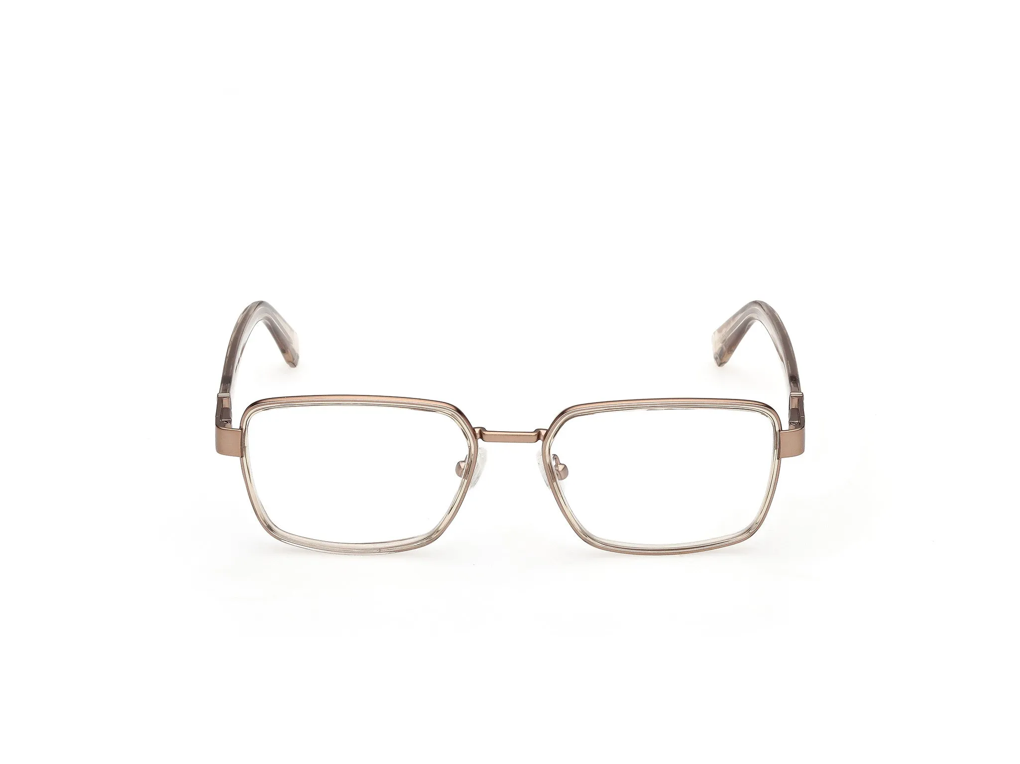 Guess GU50371 045 Montature da vista Metallo Marrone Squadrata Normale - immagine 2