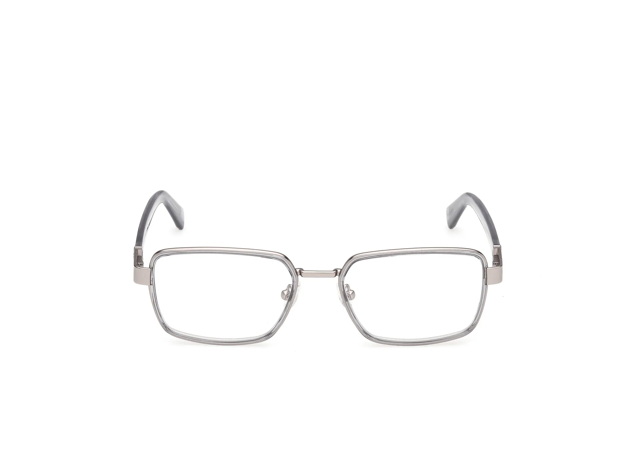 Guess GU50371 020 Montature da vista Metallo Grigio Squadrata Normale - immagine 2