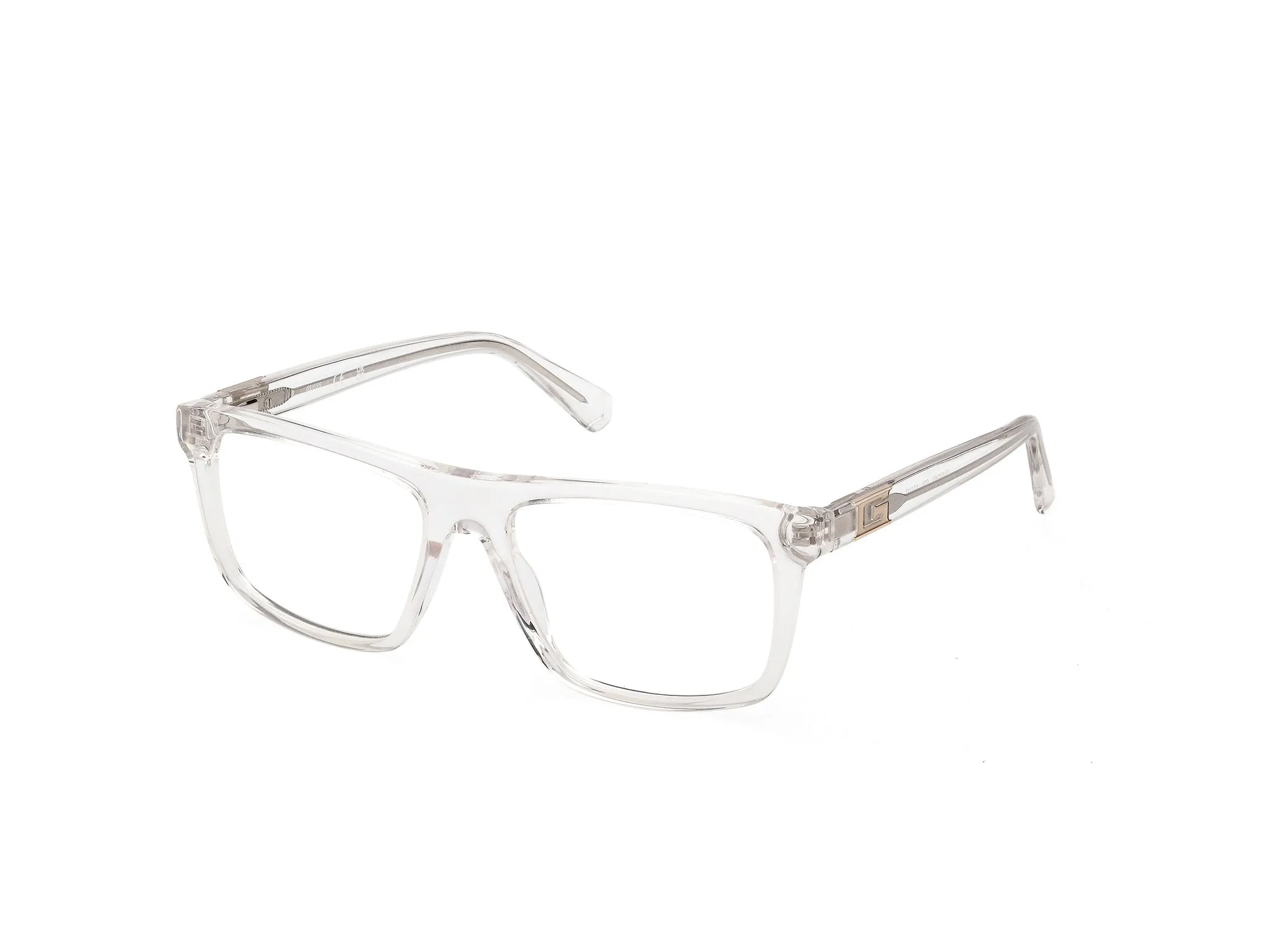 Guess GU50369 026 Montature da vista Acetato Trasparente Squadrata Normale - immagine 1