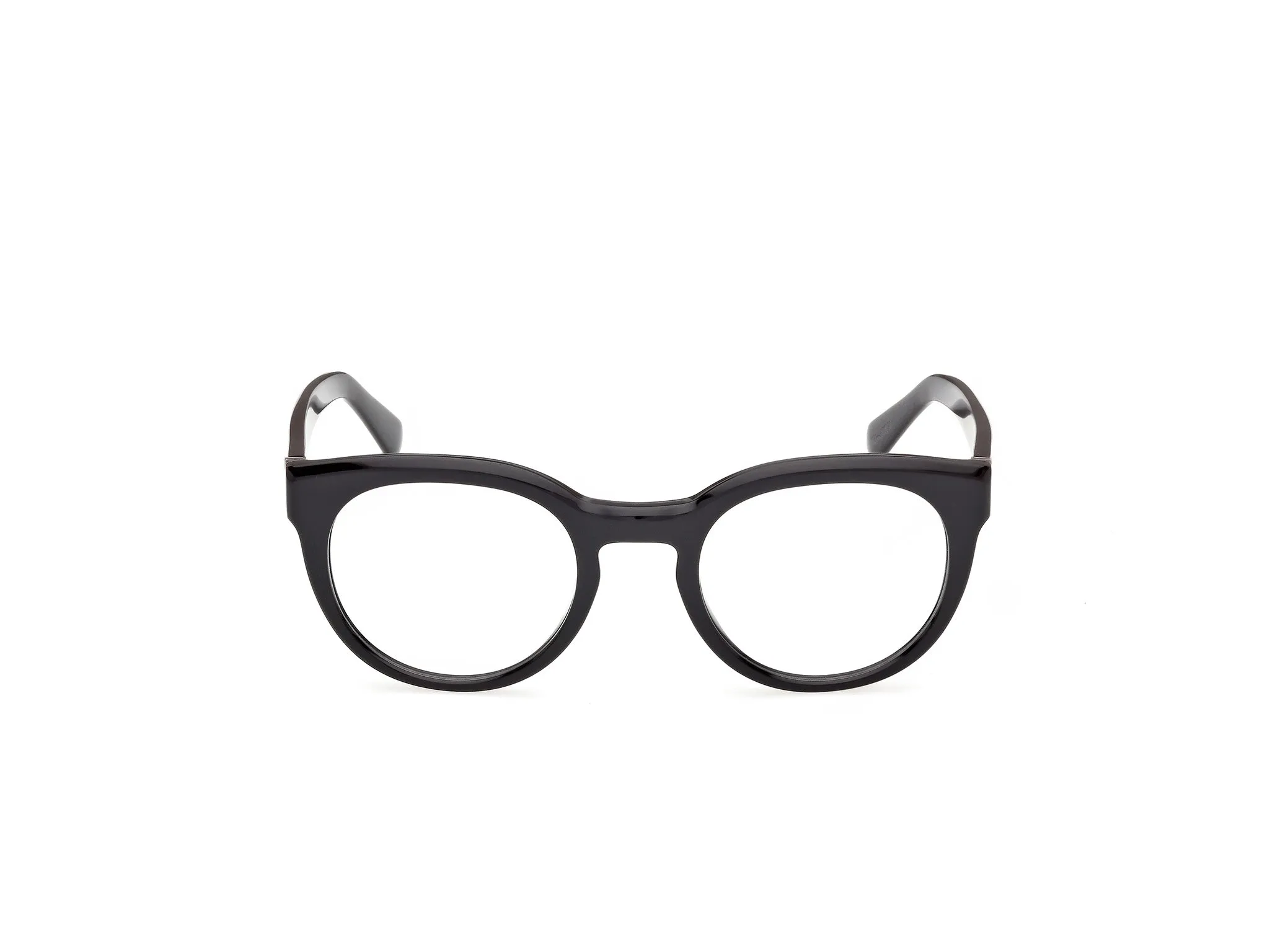 Guess GU50366 001 Montature da vista Acetato Nero Rotonda Normale - immagine 2
