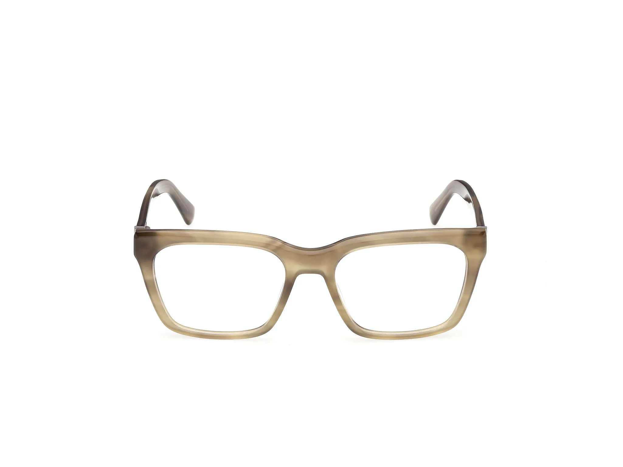 Guess GU50365 095 Montature da vista Acetato Verde Squadrata Normale - immagine 2
