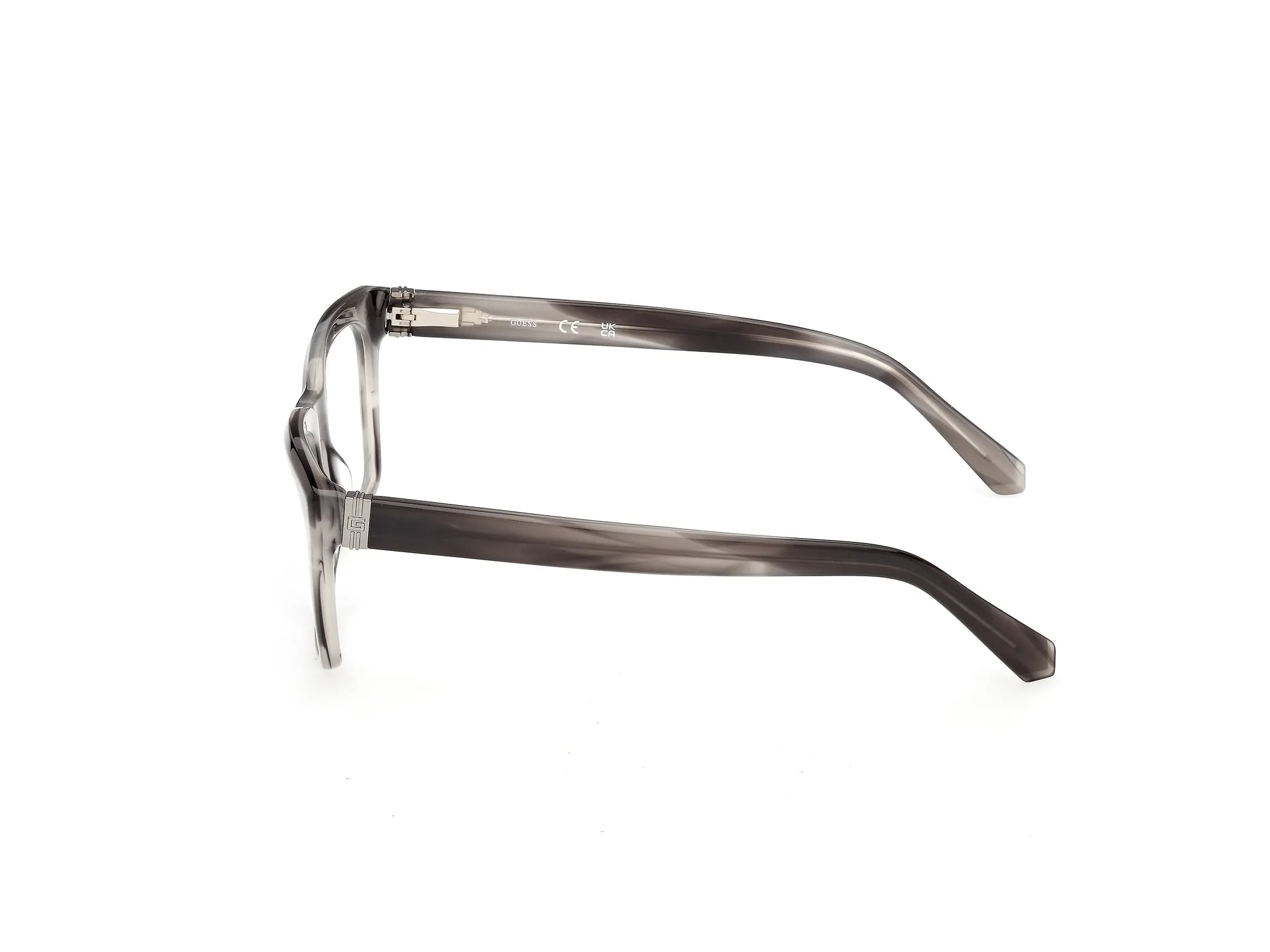 Guess GU50365 020 Montature da vista Acetato Grigio Squadrata Normale - immagine 3
