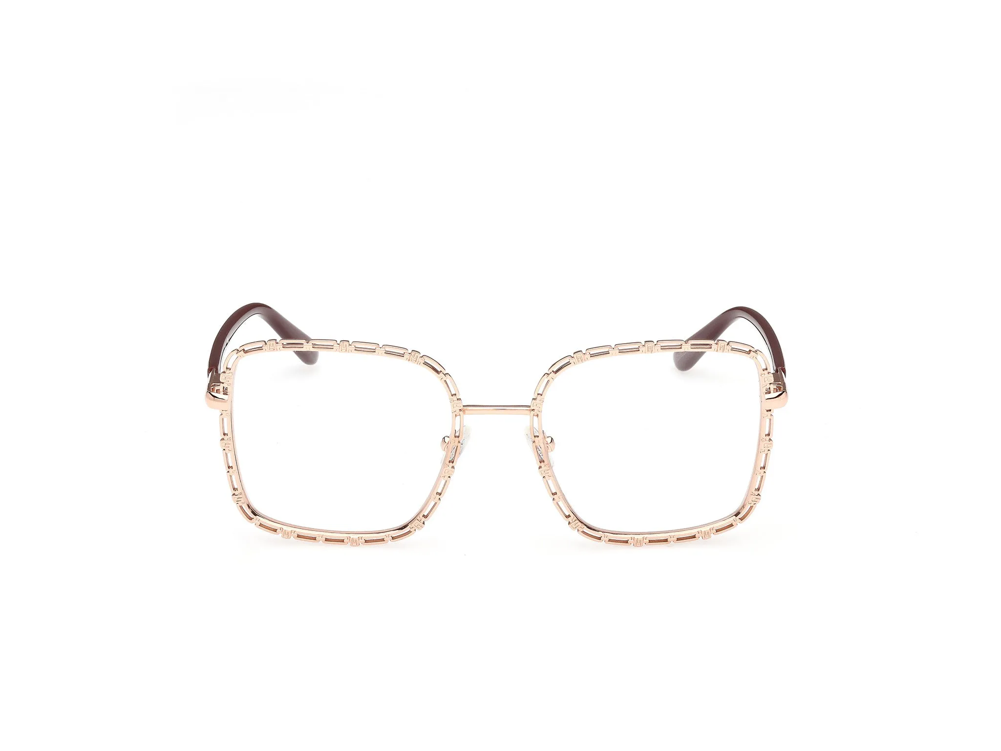 Guess GU50364 028 Montature da vista Metallo Oro Squadrata Normale - immagine 2