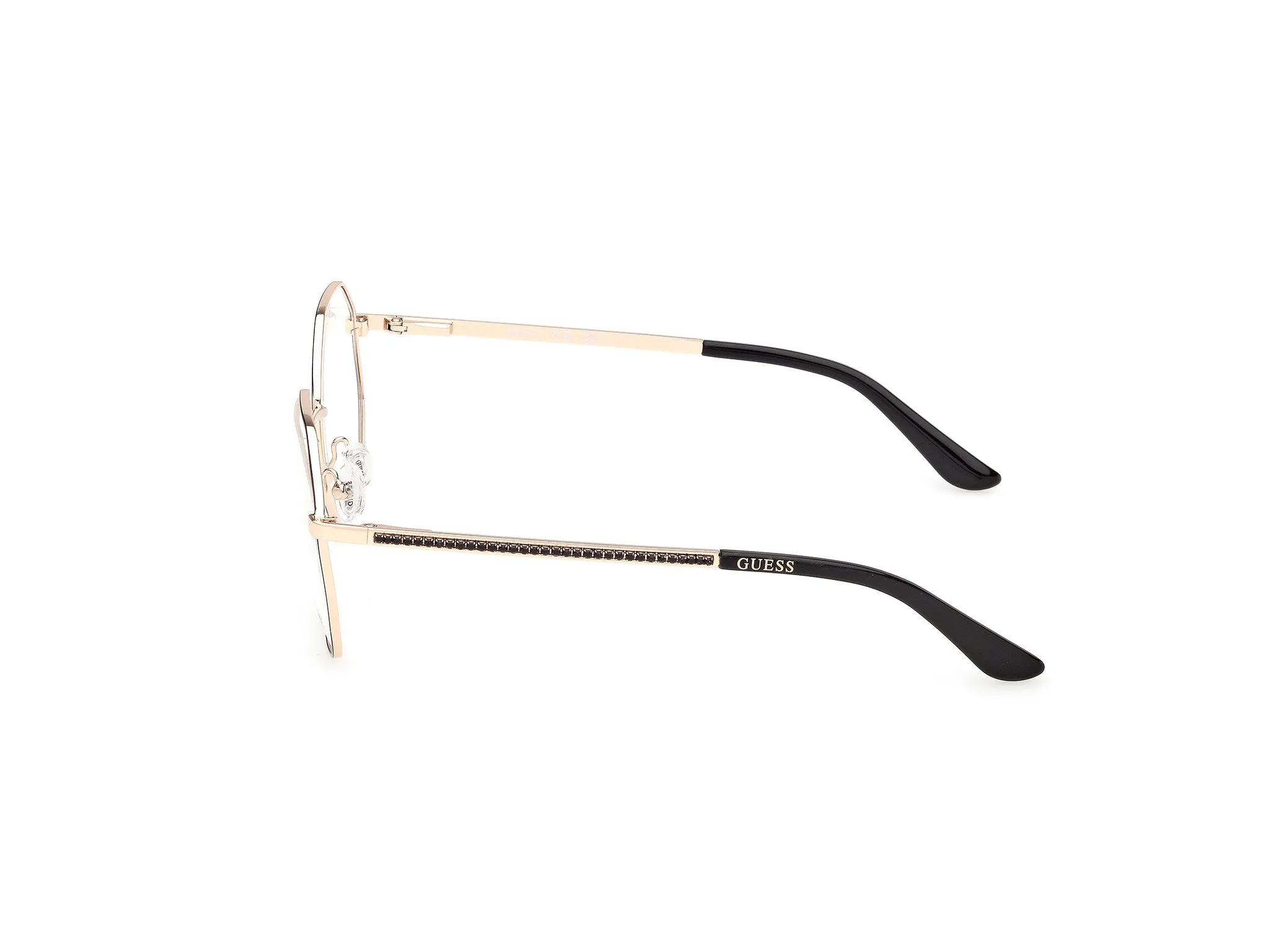 Guess GU50363 002 Montature da vista Metallo Nero Geometrica Normale - immagine 3