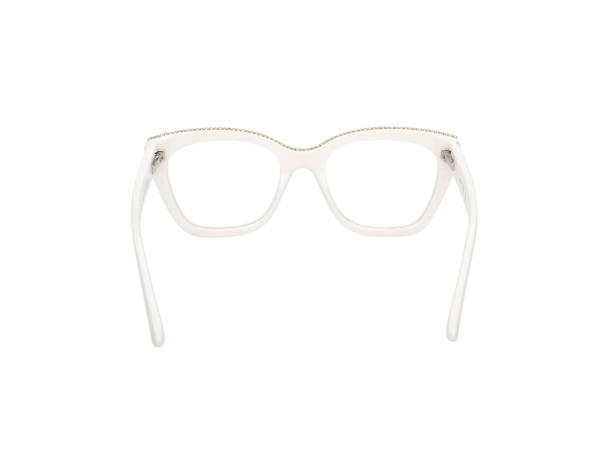 Guess GU50361 021 Montature da vista Acetato Bianco Squadrata Normale - immagine 4