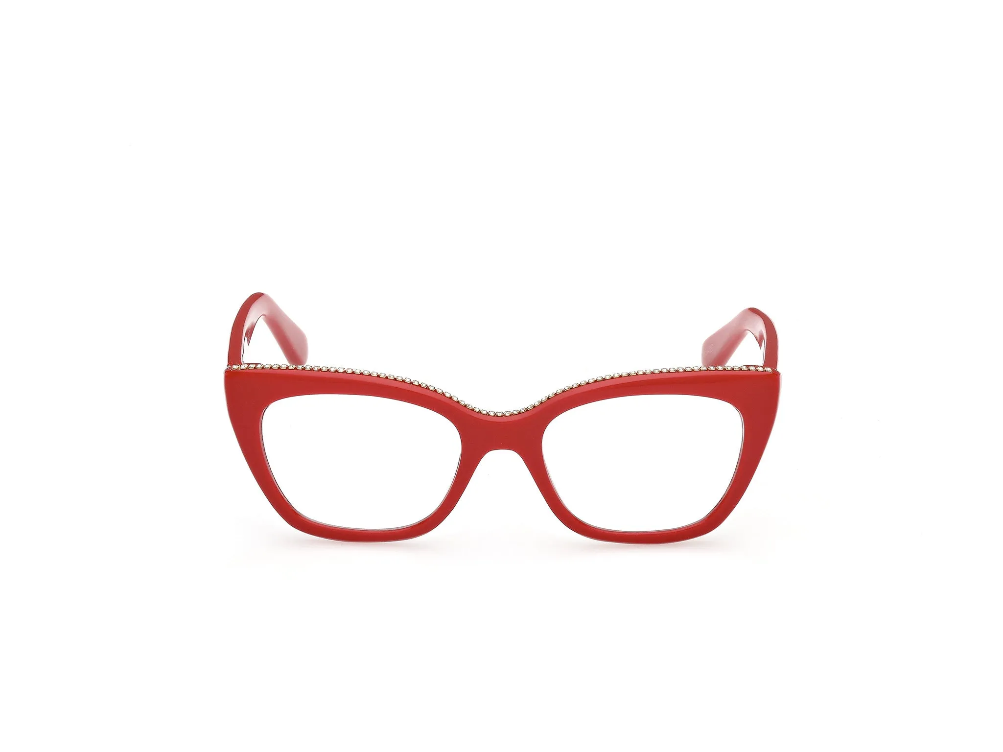 Guess GU50361 066 Montature da vista Acetato Rosso Squadrata Normale - immagine 2