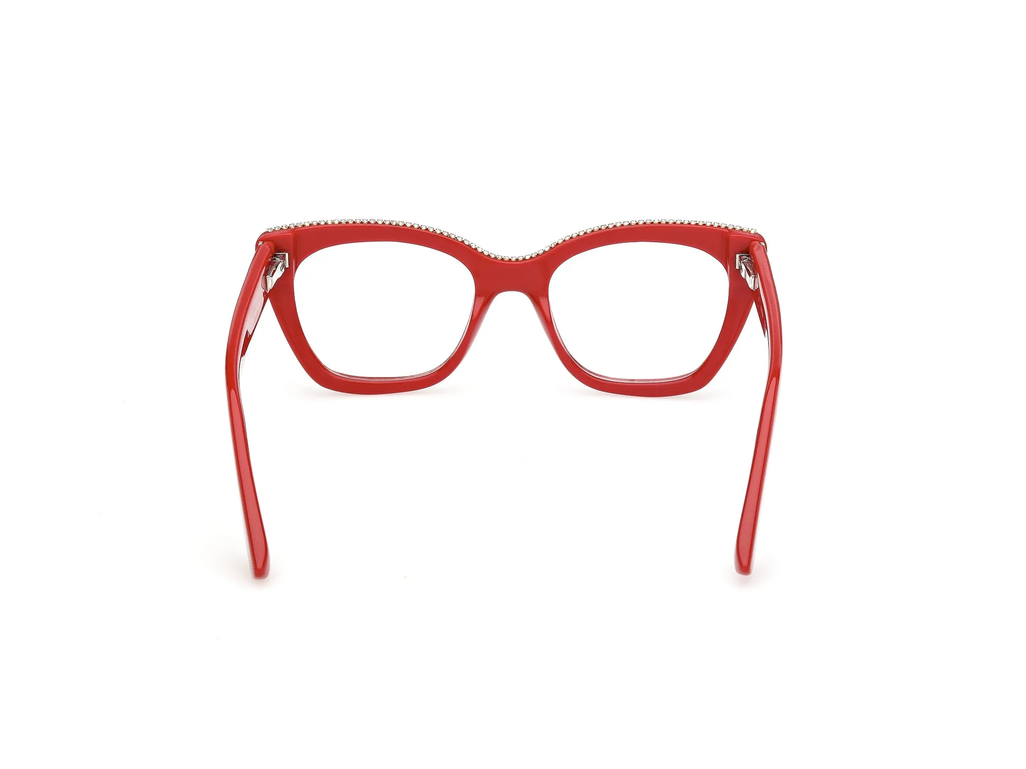 Guess GU50361 066 Montature da vista Acetato Rosso Squadrata Normale - immagine 4