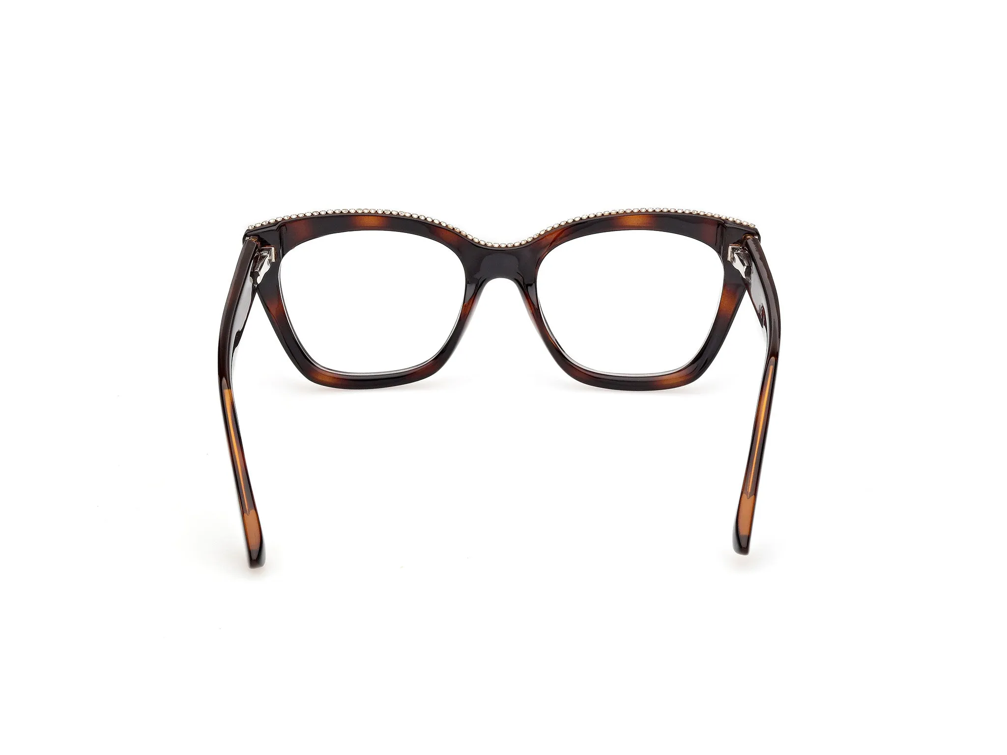 Guess GU50361 052 Montature da vista Acetato Havana Squadrata Normale - immagine 4