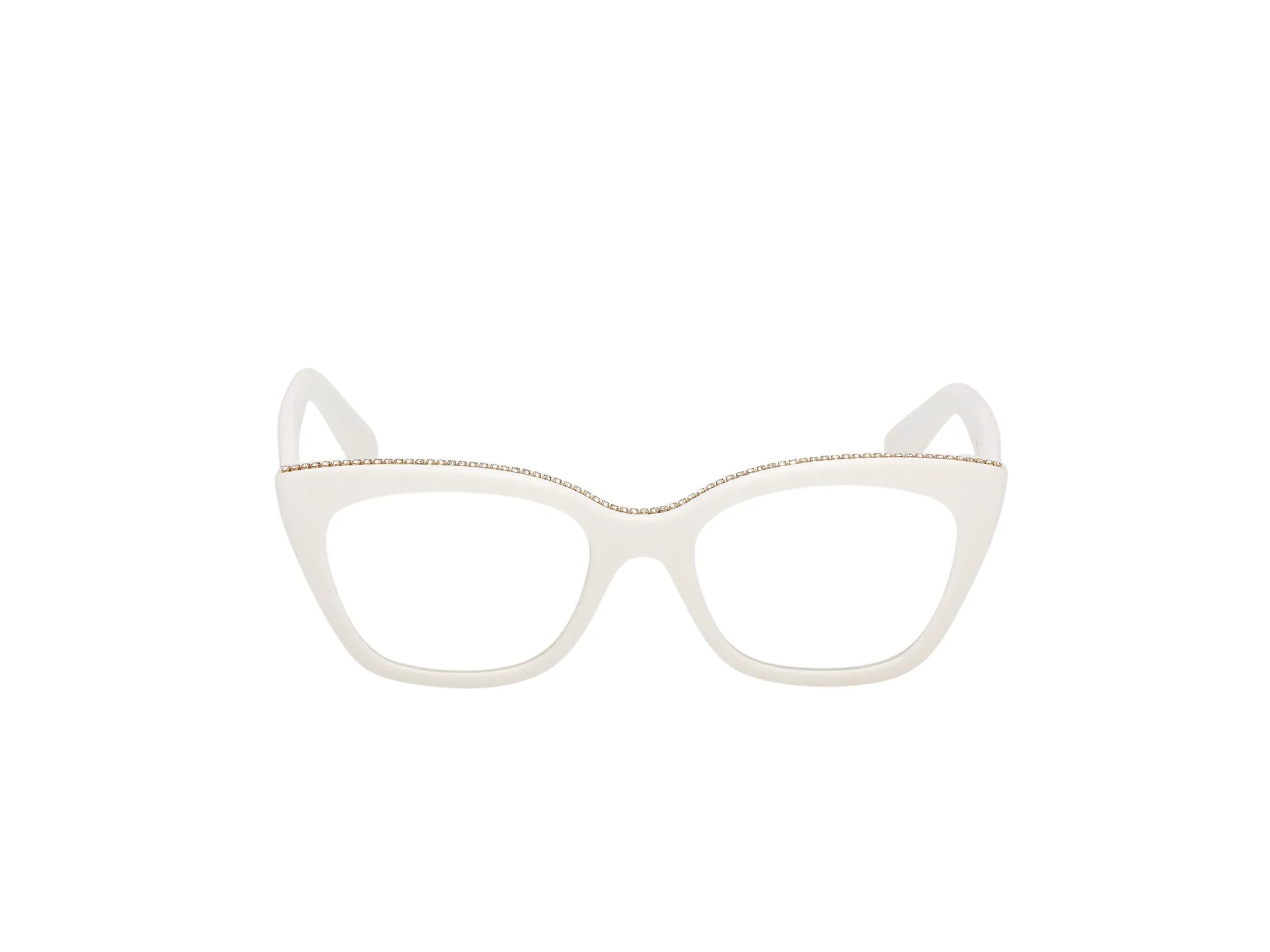 Guess GU50361 021 Montature da vista Acetato Bianco Squadrata Normale - immagine 2