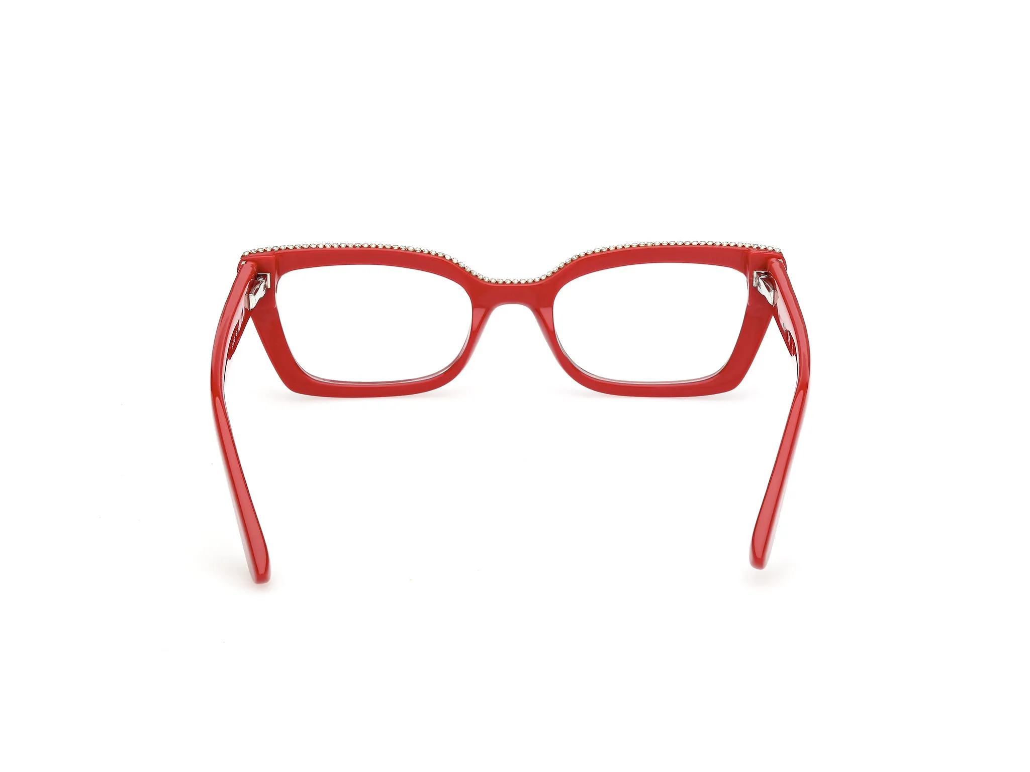 Guess GU50360 066 Montature da vista Acetato Rosso Squadrata Normale - immagine 4