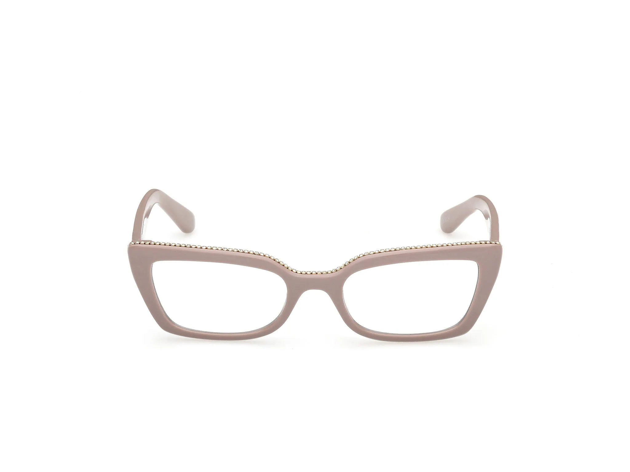 Guess GU50360 057 Montature da vista Acetato Beige Squadrata Normale - immagine 2