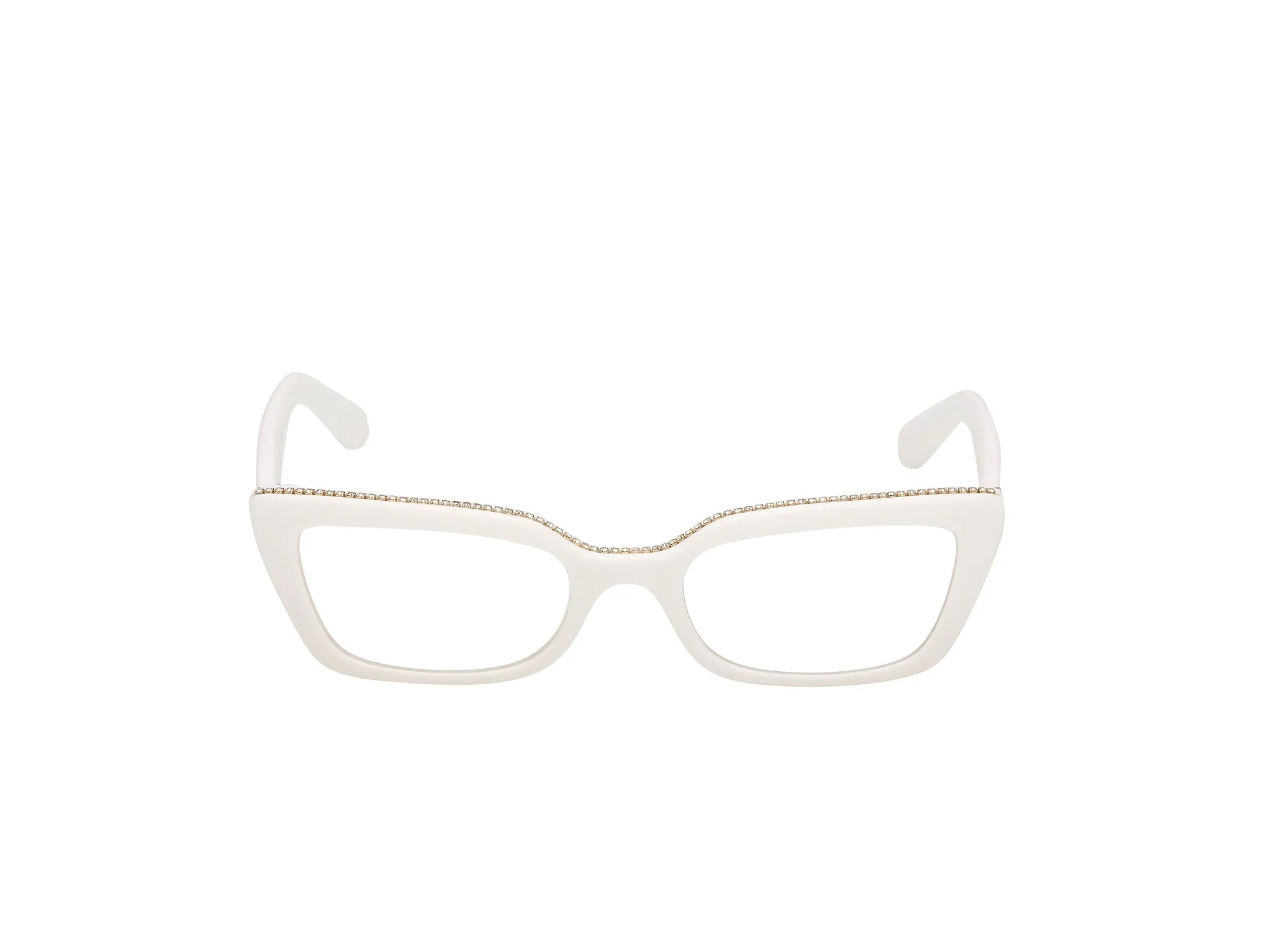 Guess GU50360 021 Montature da vista Acetato Bianco Squadrata Normale - immagine 2