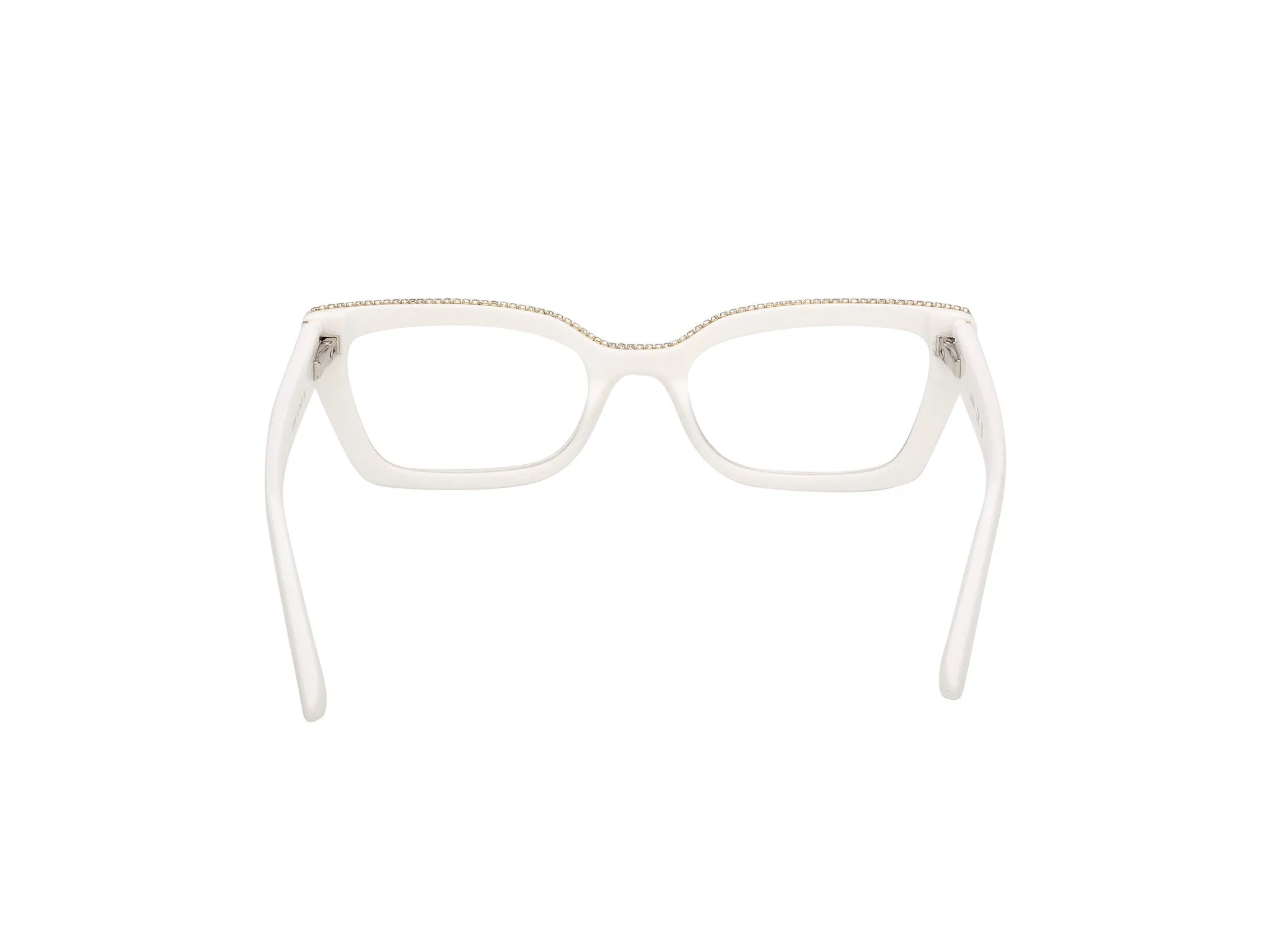 Guess GU50360 021 Montature da vista Acetato Bianco Squadrata Normale - immagine 4