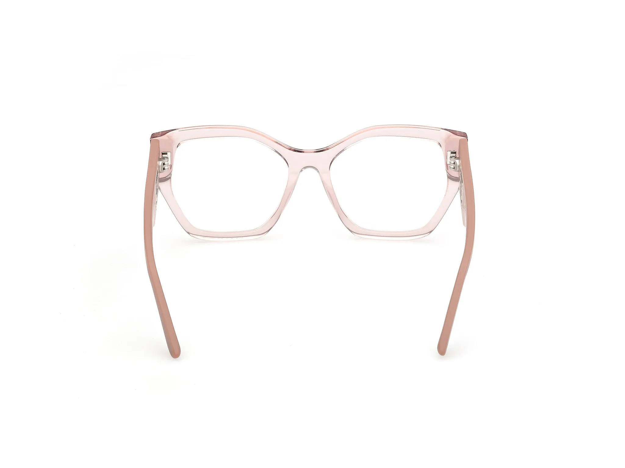 Guess GU50357 072 Montature da vista Acetato Rosa Geometrica Normale - immagine 4