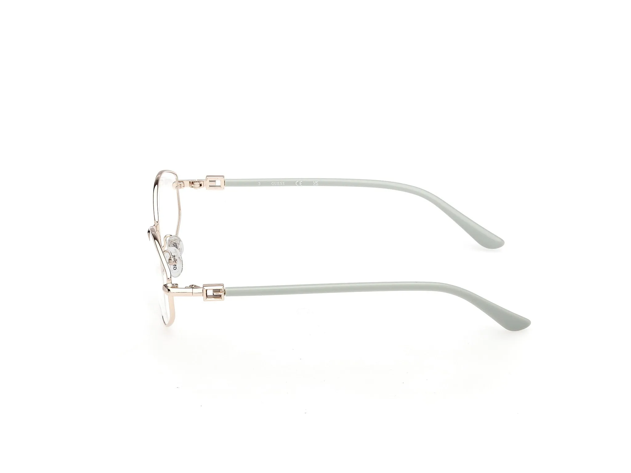 Guess GU50355 033 Montature da vista Metallo Oro Geometrica Normale - immagine 3