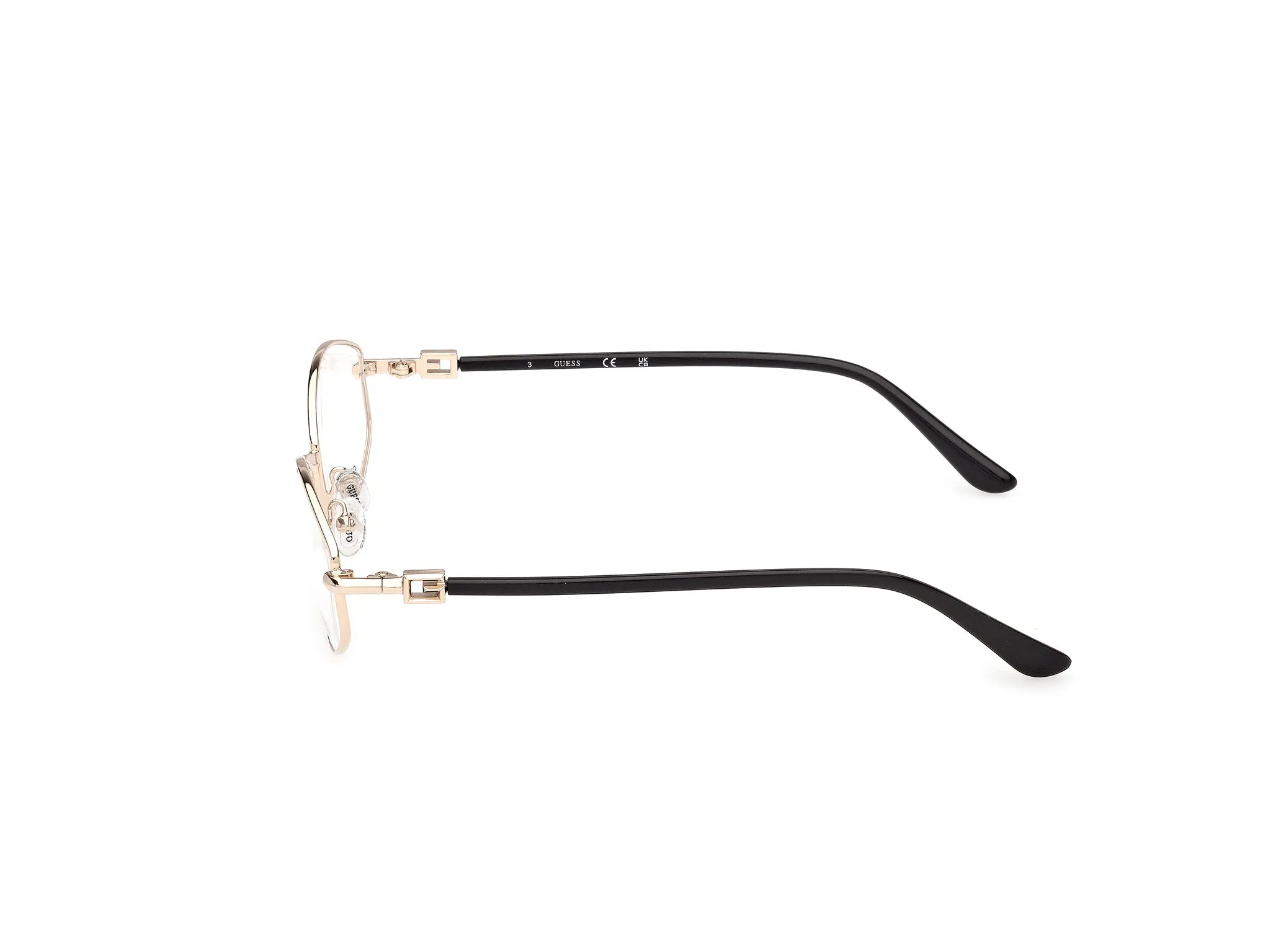 Guess GU50355 032 Montature da vista Metallo Oro Geometrica Normale - immagine 3