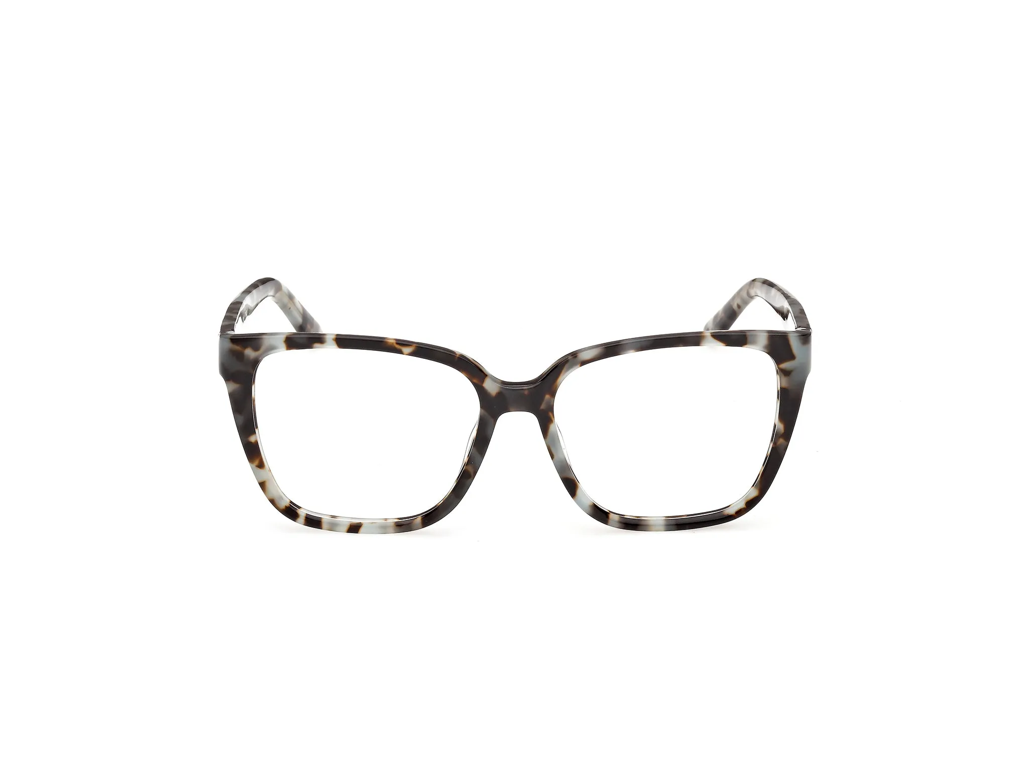 Guess GU50354 086 Montature da vista Acetato Havana Squadrata Normale - immagine 2