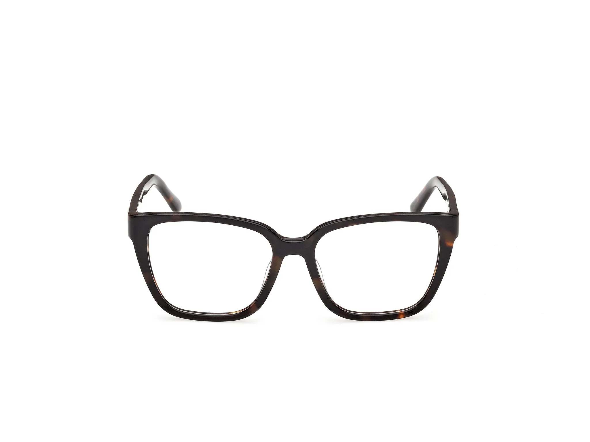 Guess GU50354 052 Montature da vista Acetato Havana Squadrata Normale - immagine 2
