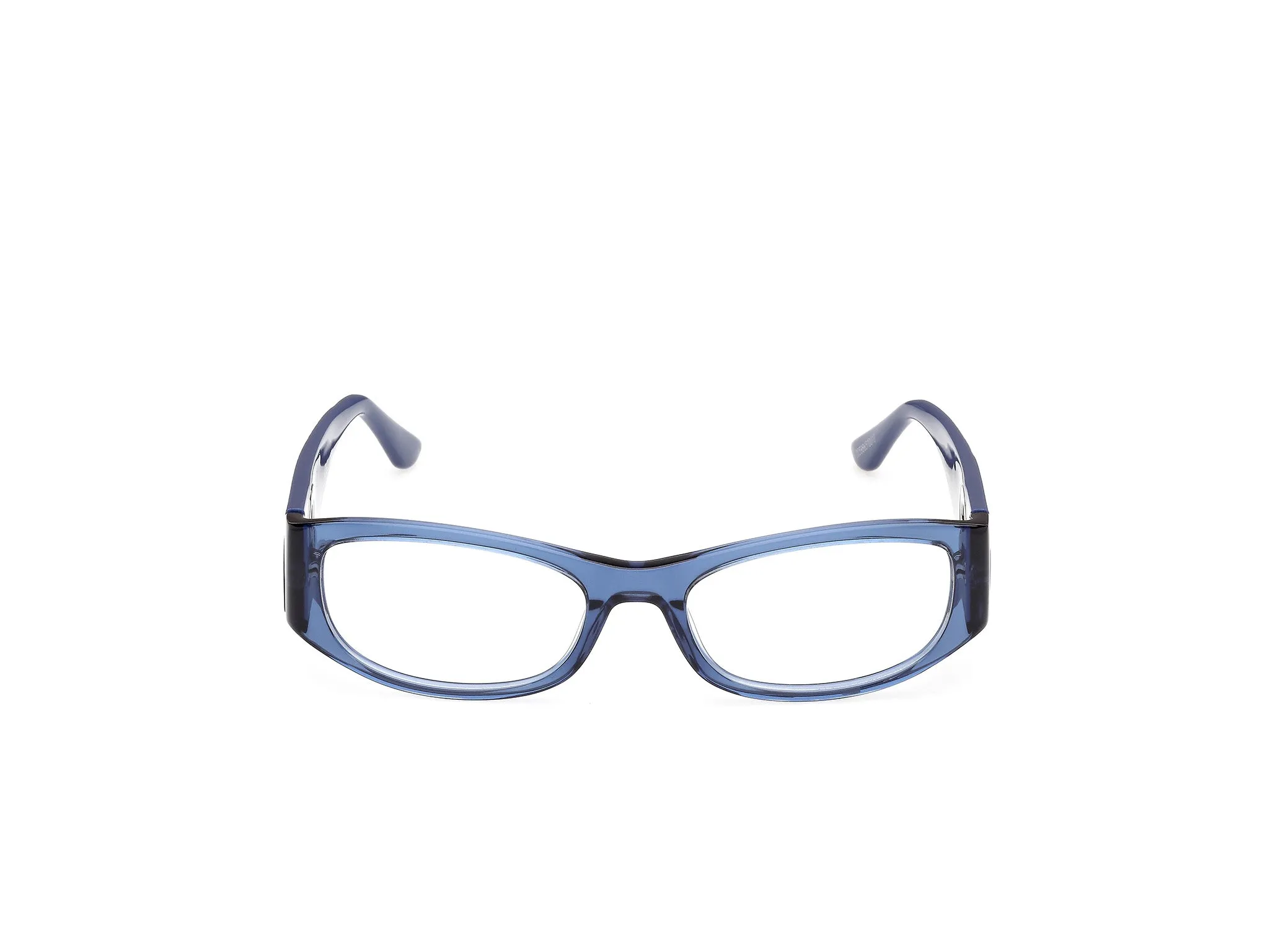 Guess GU50352 090 Montature da vista Acetato Blu Rotonda Normale - immagine 2