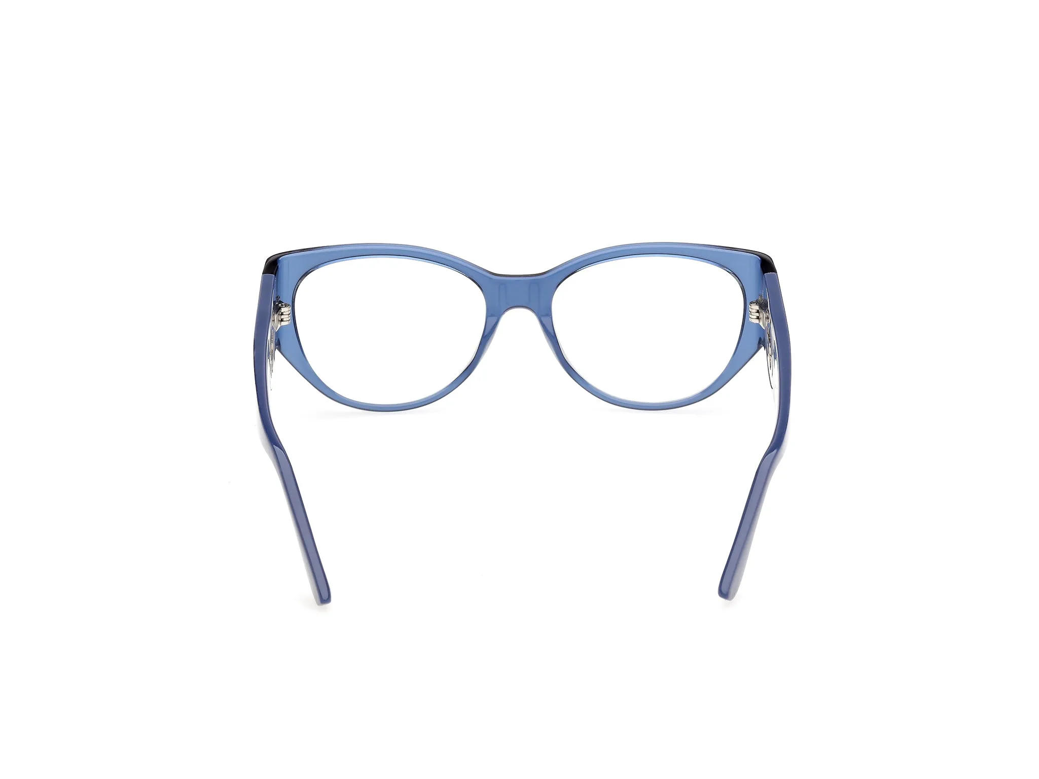 Guess GU50351 090 Montature da vista Acetato Blu Cat Eye Normale - immagine 4