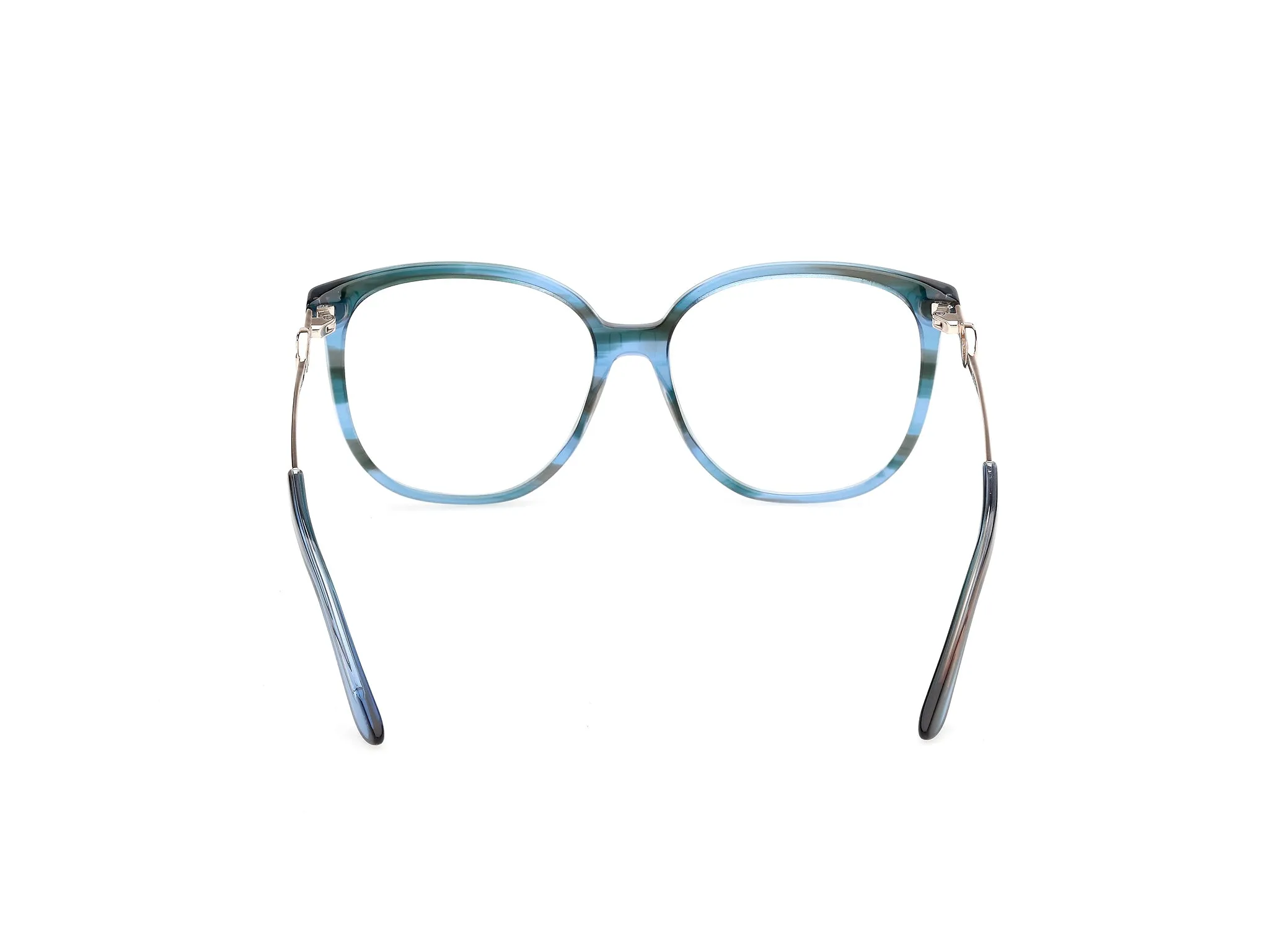 Guess GU50350 092 Montature da vista Acetato Blu Squadrata Normale - immagine 4