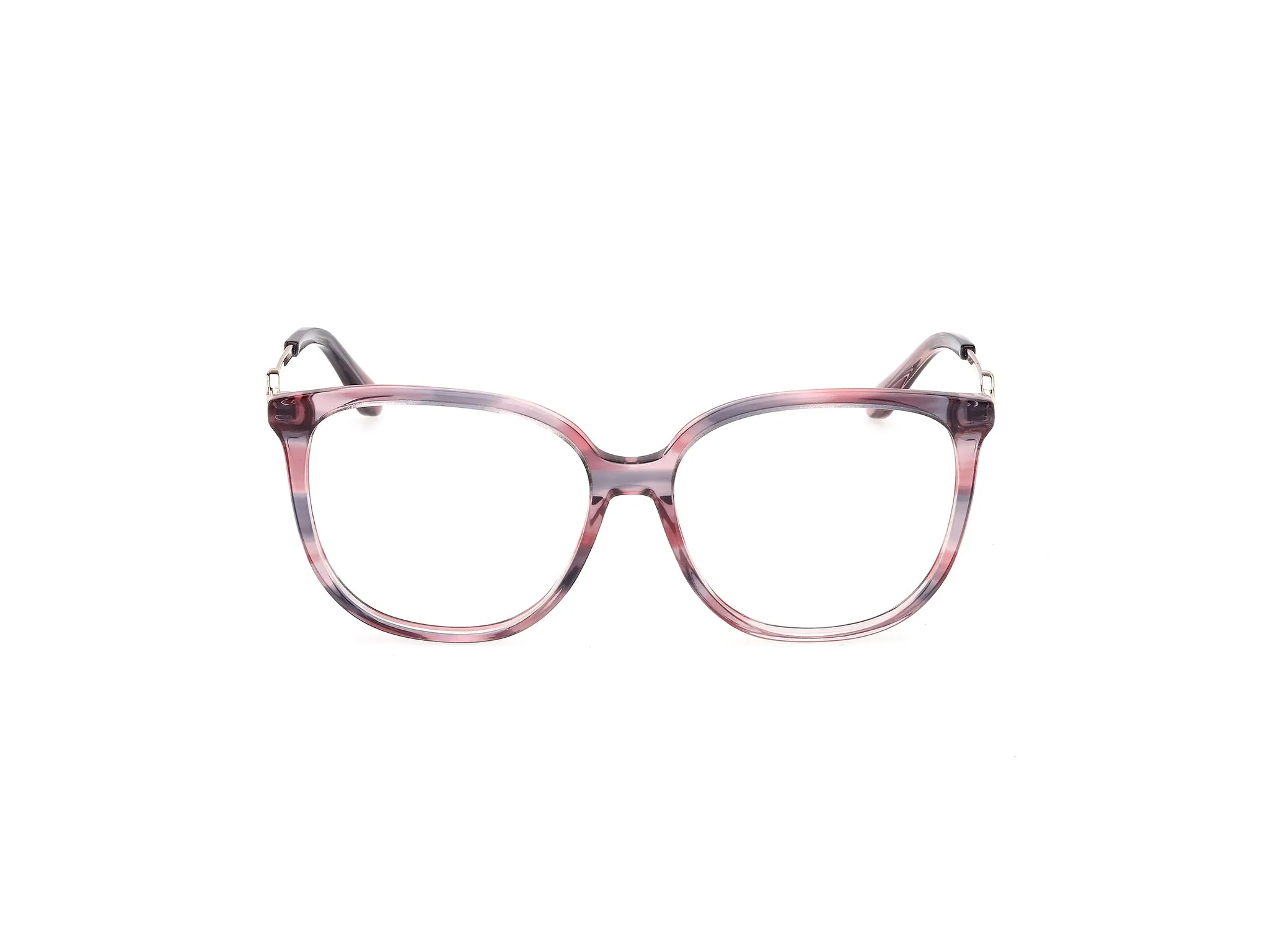 Guess GU50350 074 Montature da vista Acetato Rosa Squadrata Normale - immagine 2